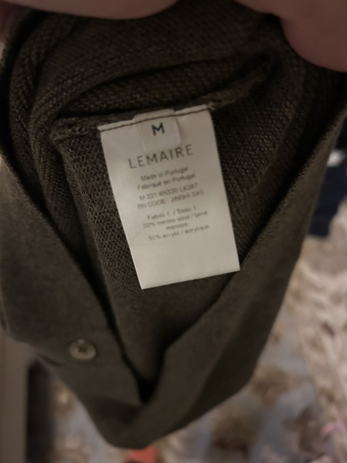 Lemaire Lemaire Cardigan Size US M / EU 48-50 / 2 - 5 Thumbnail
