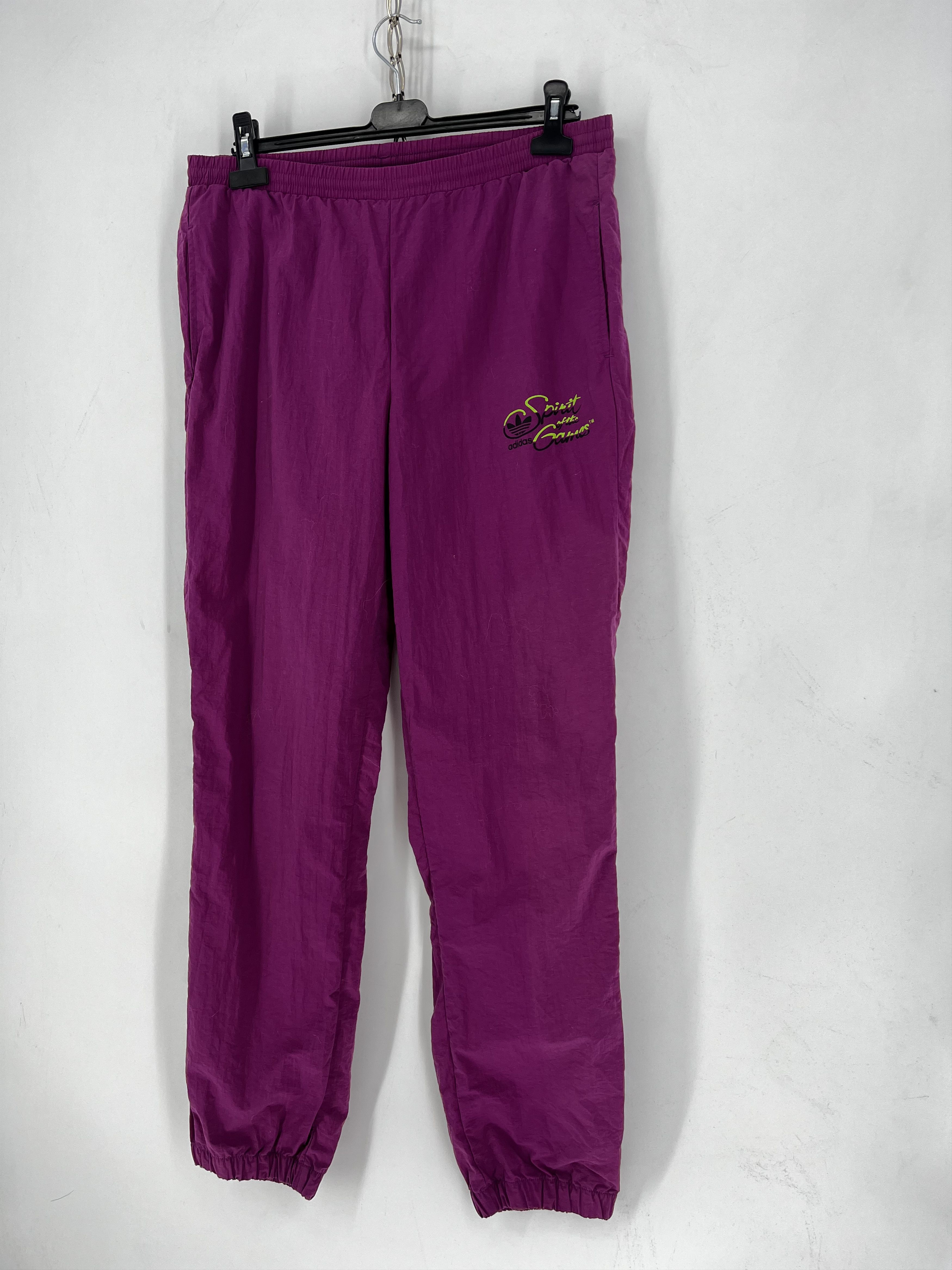 Other Rare 90s Adidas Track Pants Vintage Y2K Purple Size M Size US 32 / EU 48 - 3 Thumbnail