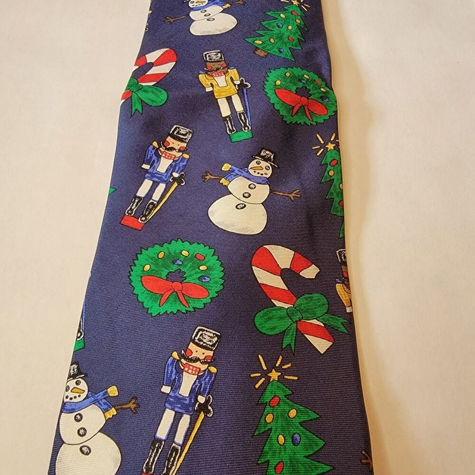 Other Save The Children Christmas Tie "Nutty" & "Christmas Cheer" Size ONE SIZE - 1 Thumbnail