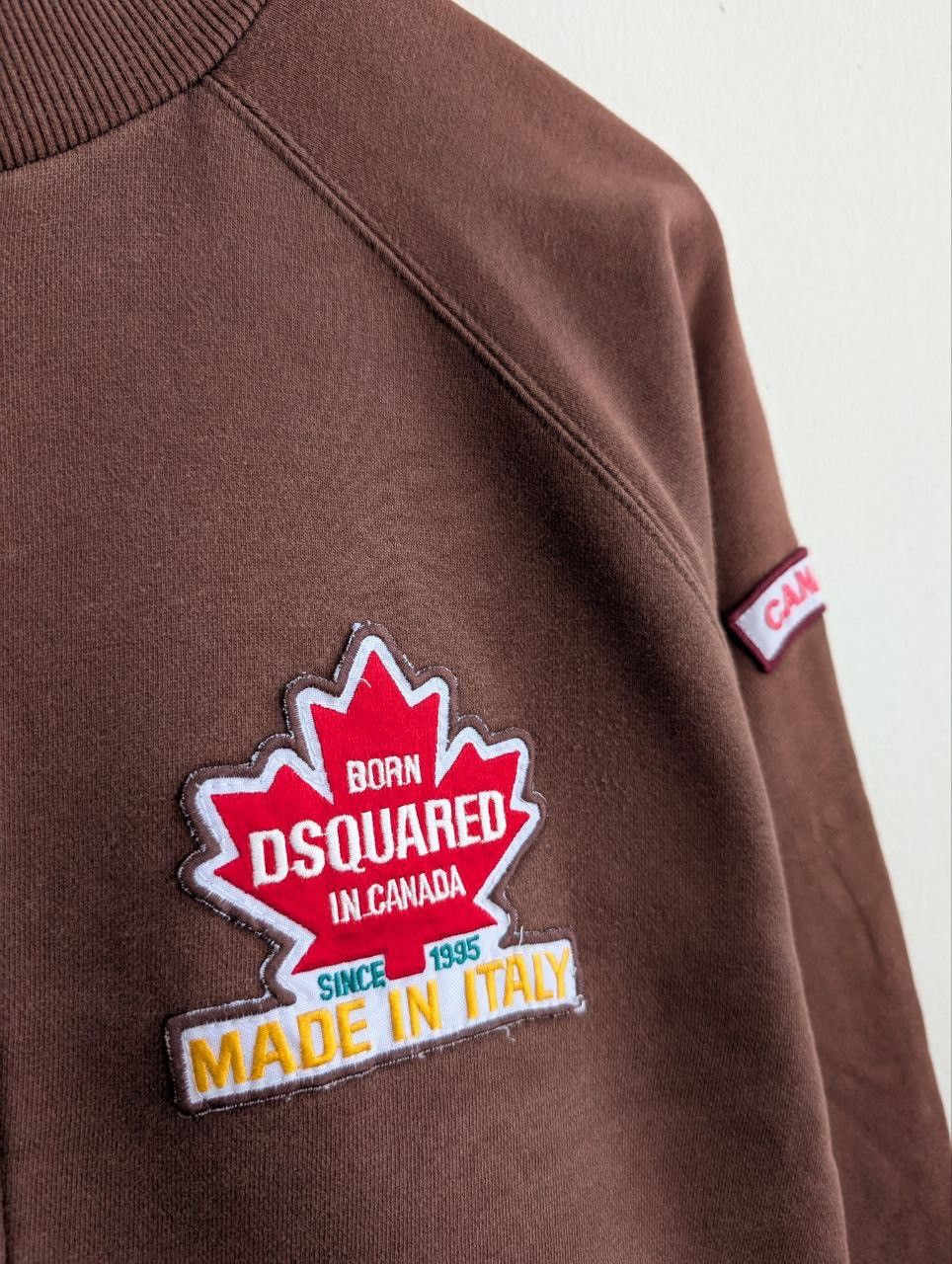 Dsquared2 DSQUARED brown sweater patched Size US M / EU 48-50 / 2 - 3 Thumbnail