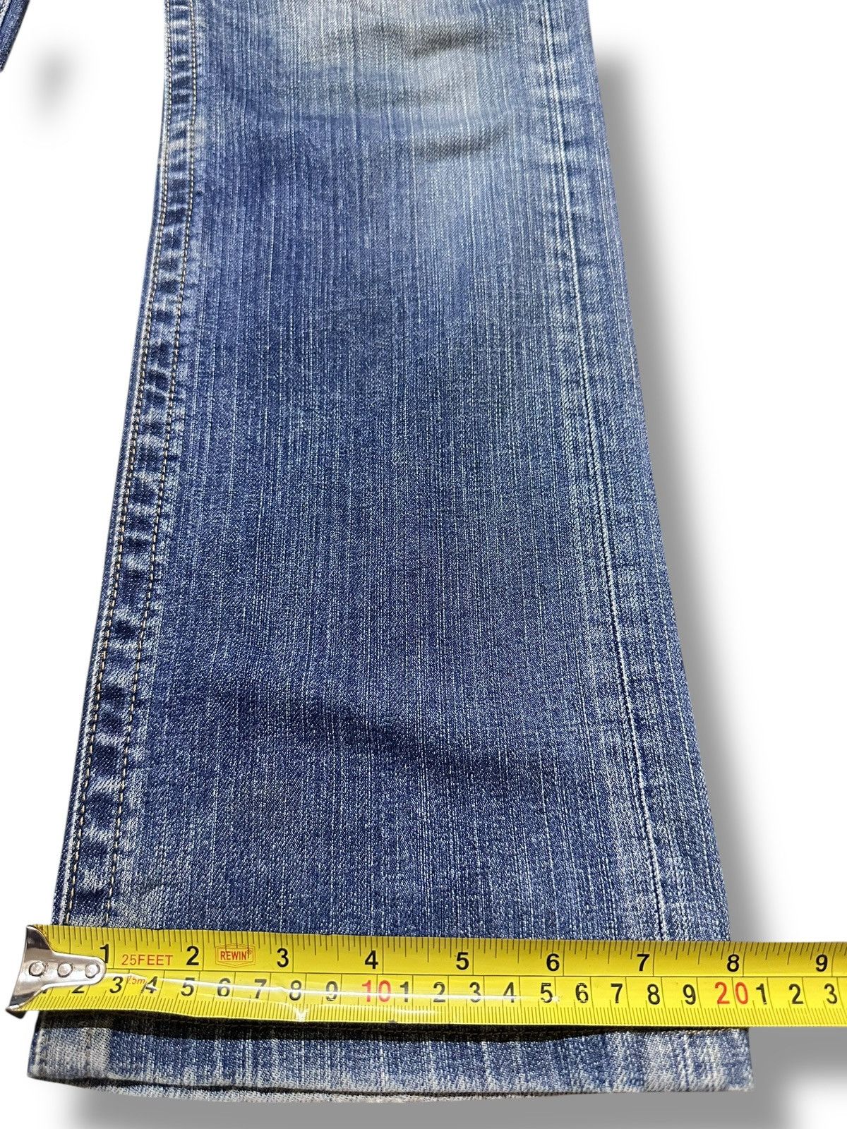 Japanese Brand Vintage Uniqlo With Baggy Loose Style With Faded Wash Size US 32 / EU 48 - 15 Thumbnail