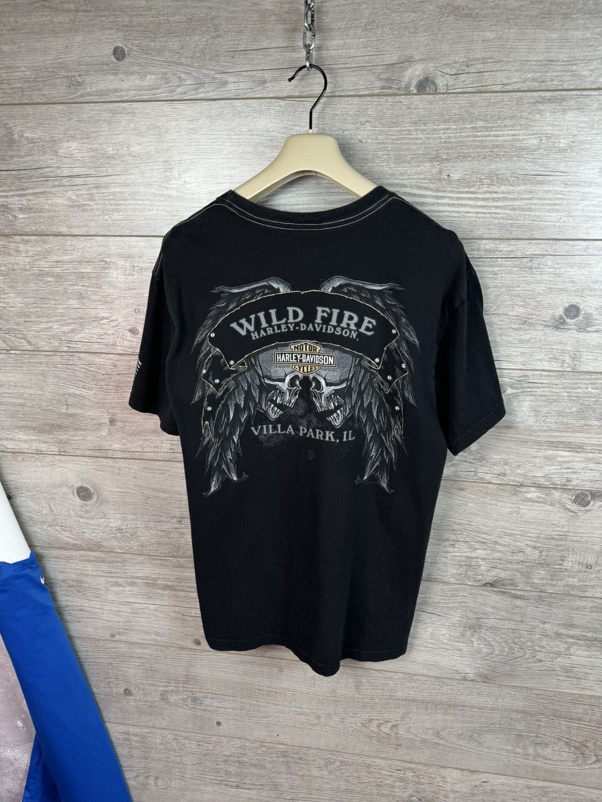 Vintage HARLEY DAVIDSON WILD FIRE VILLA PARK SIZE XL Size US XL / EU 56 / 4 - 1 Thumbnail