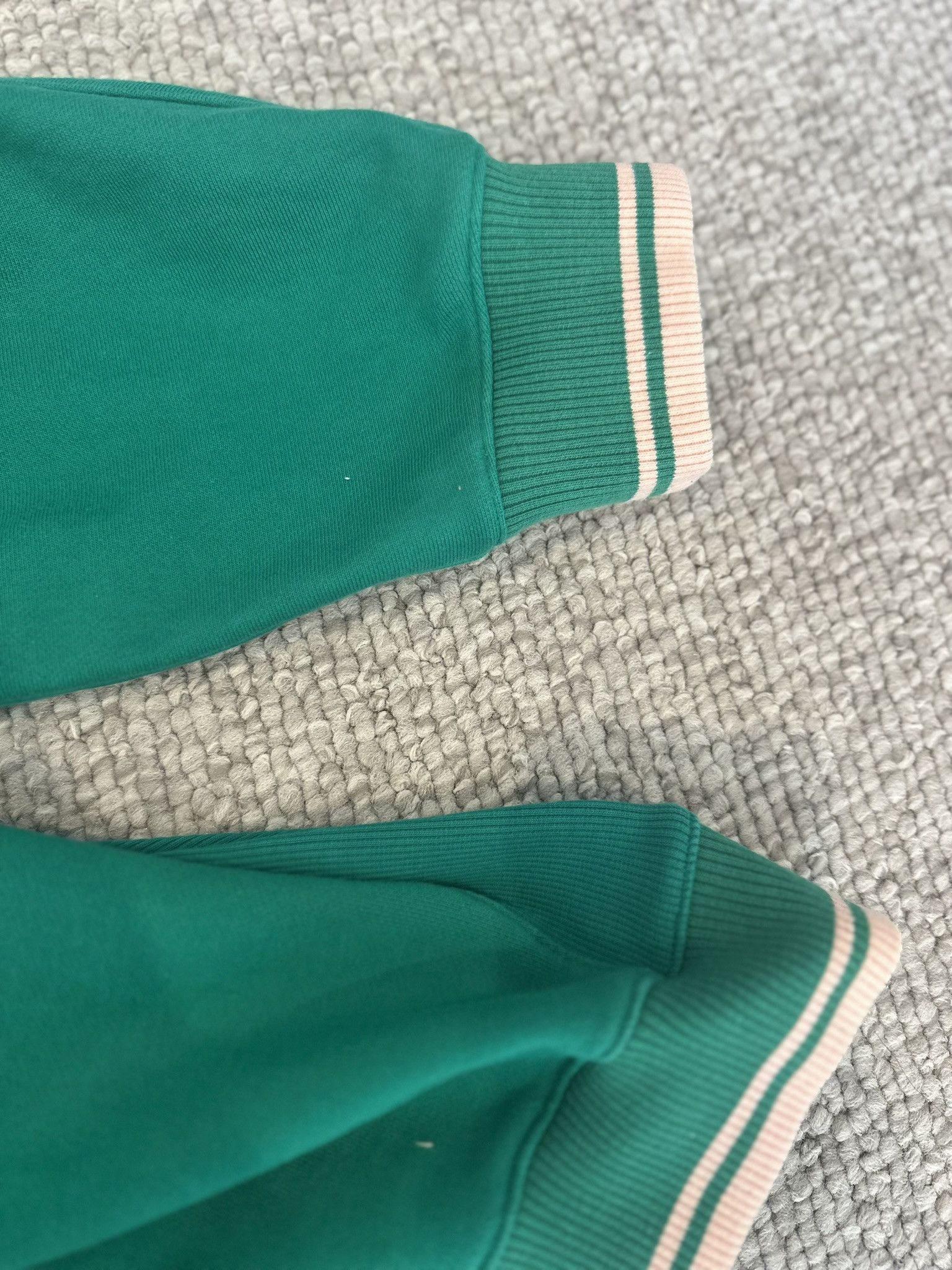 Li-Ning 2020 PFW X 中國李寧 S/S | Ping Pong Pullover Sweatshirt (Green) Size US L / EU 52-54 / 3 - 9 Thumbnail