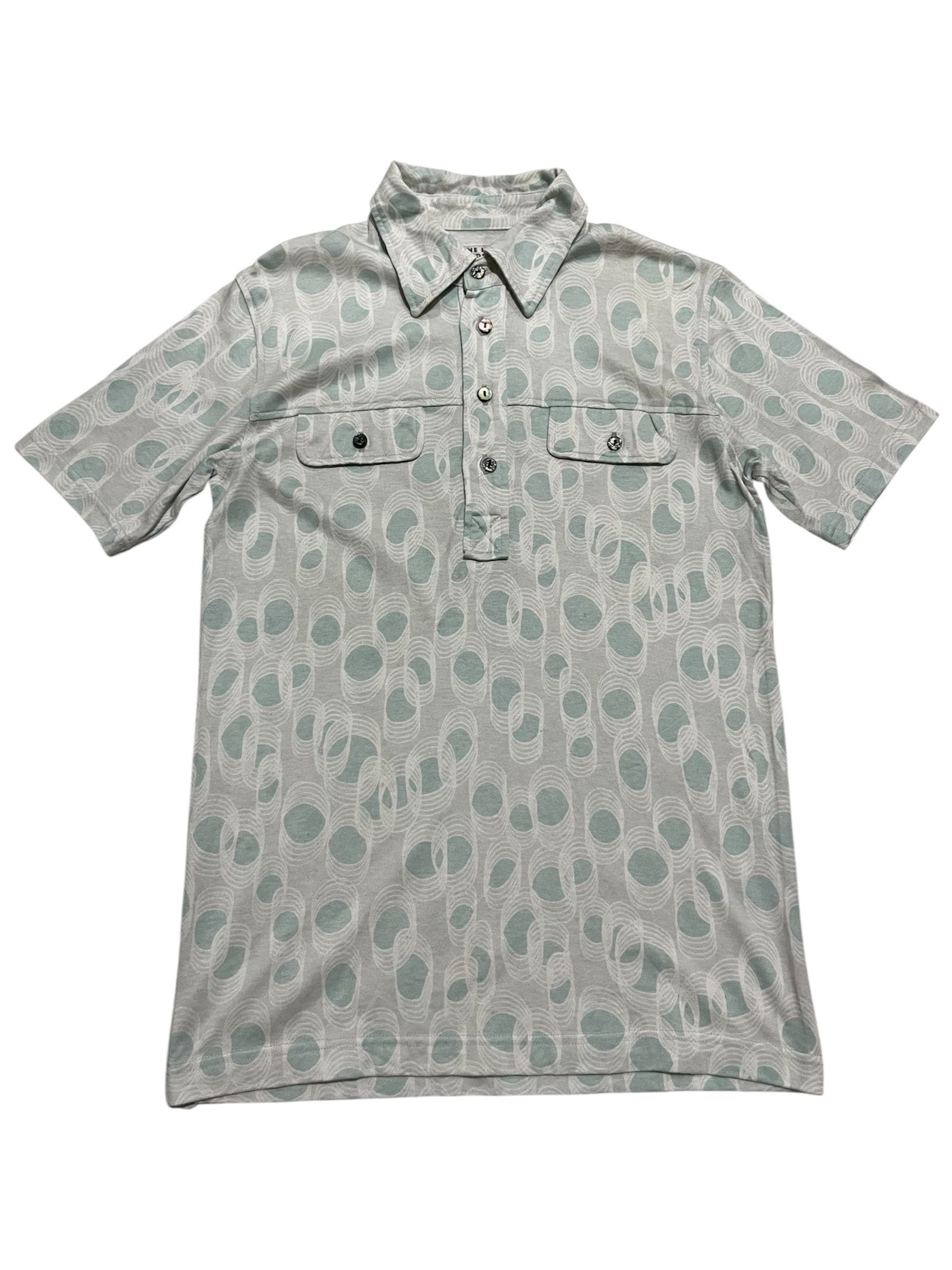 Katharine Hamnett London Katharine Hamnett London Pattern Polo Shirt Size S / US 4 / IT 40 - 1 Thumbnail