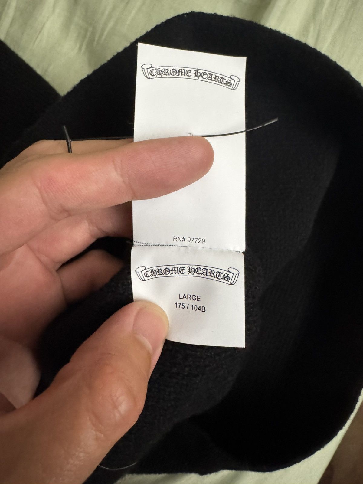 Chrome Hearts Chrome hearts black hoodie Size US L / EU 52-54 / 3 - 5 Thumbnail