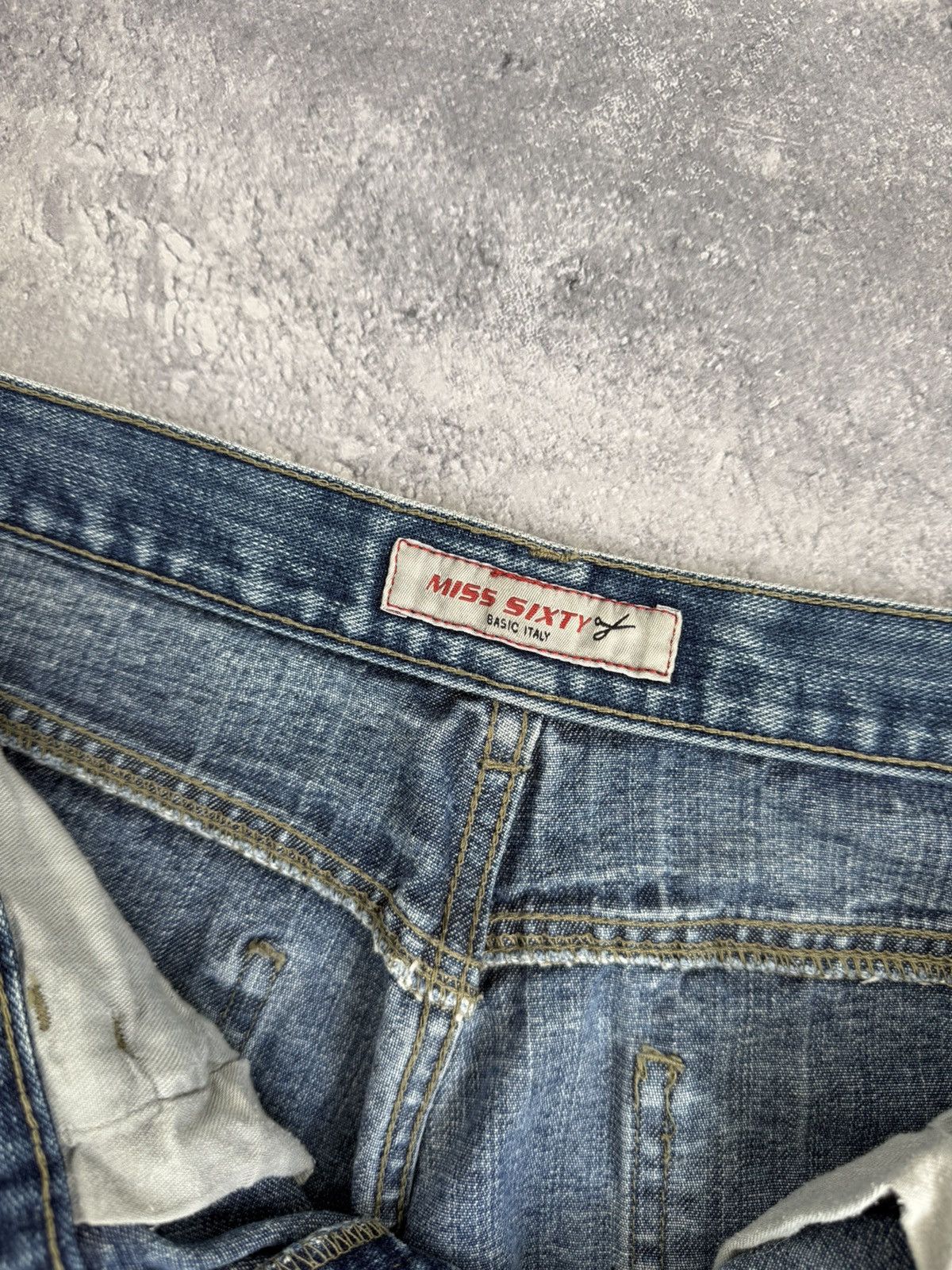Miss Sixty Vintage Y2K Miss Sixty Flared Low Rise Jeans Hype Streetwear Size 29" - 23 Thumbnail