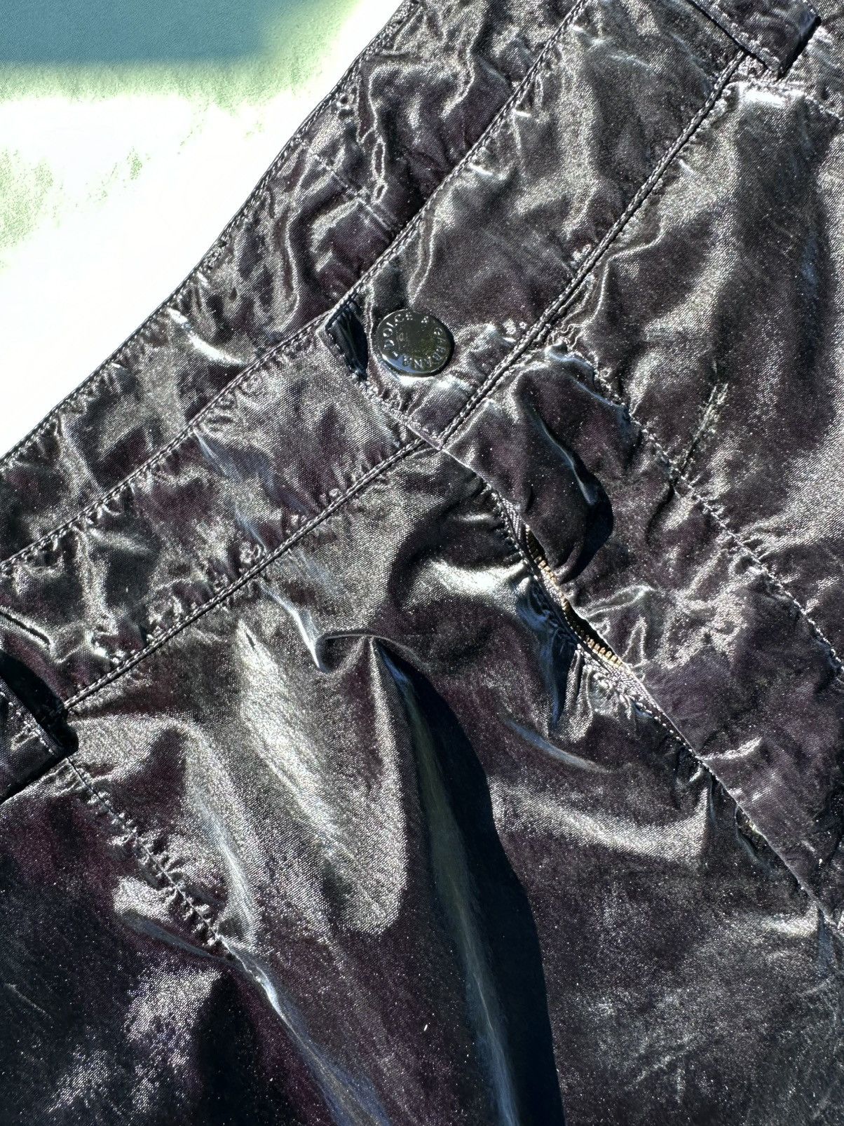Dolce & Gabbana Dolce & Gabbana cargo pants iridescent black sz54 Size US 38 / EU 54 - 5 Thumbnail