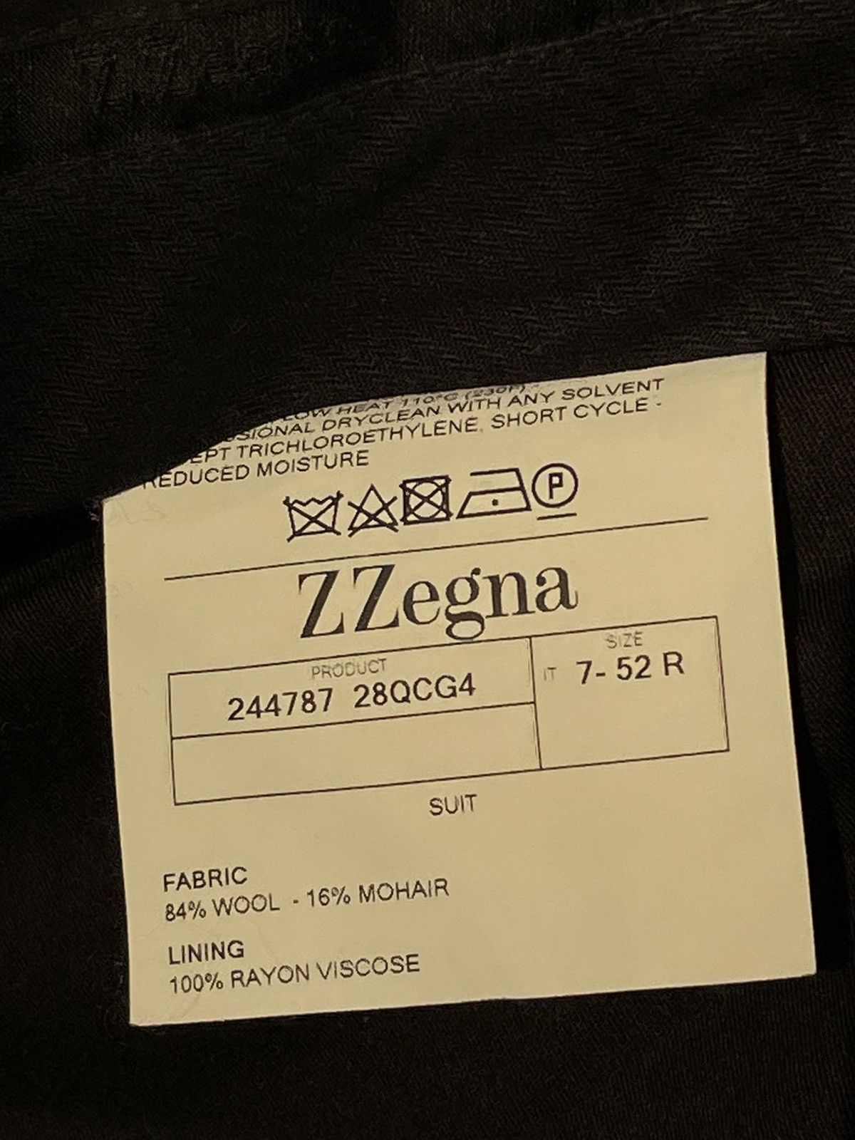 Ermenegildo Zegna × Z Zegna Z Zegna Suits City Classic Blazer/Pants Wool Luxury RARE Size 52R - 20 Thumbnail