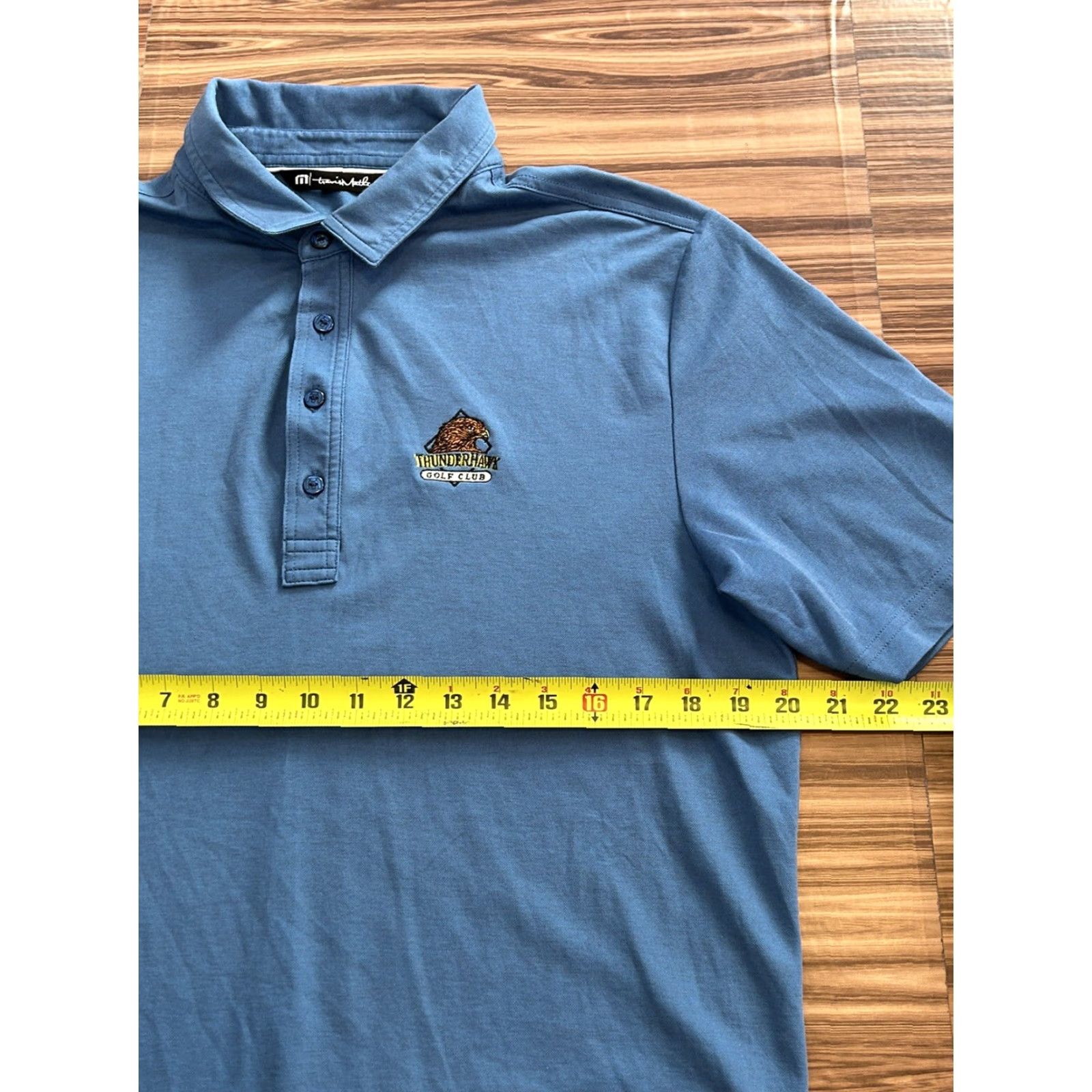 TravisMathew Travis Mathew Polo Shirt Golf Blue Short Sleeve Medium Mens Polo Shirt Golf Blue Travis Mathew Shirt Polo Short Sleeve Medium Mens Size US M / EU 48-50 / 2 - 4 Thumbnail