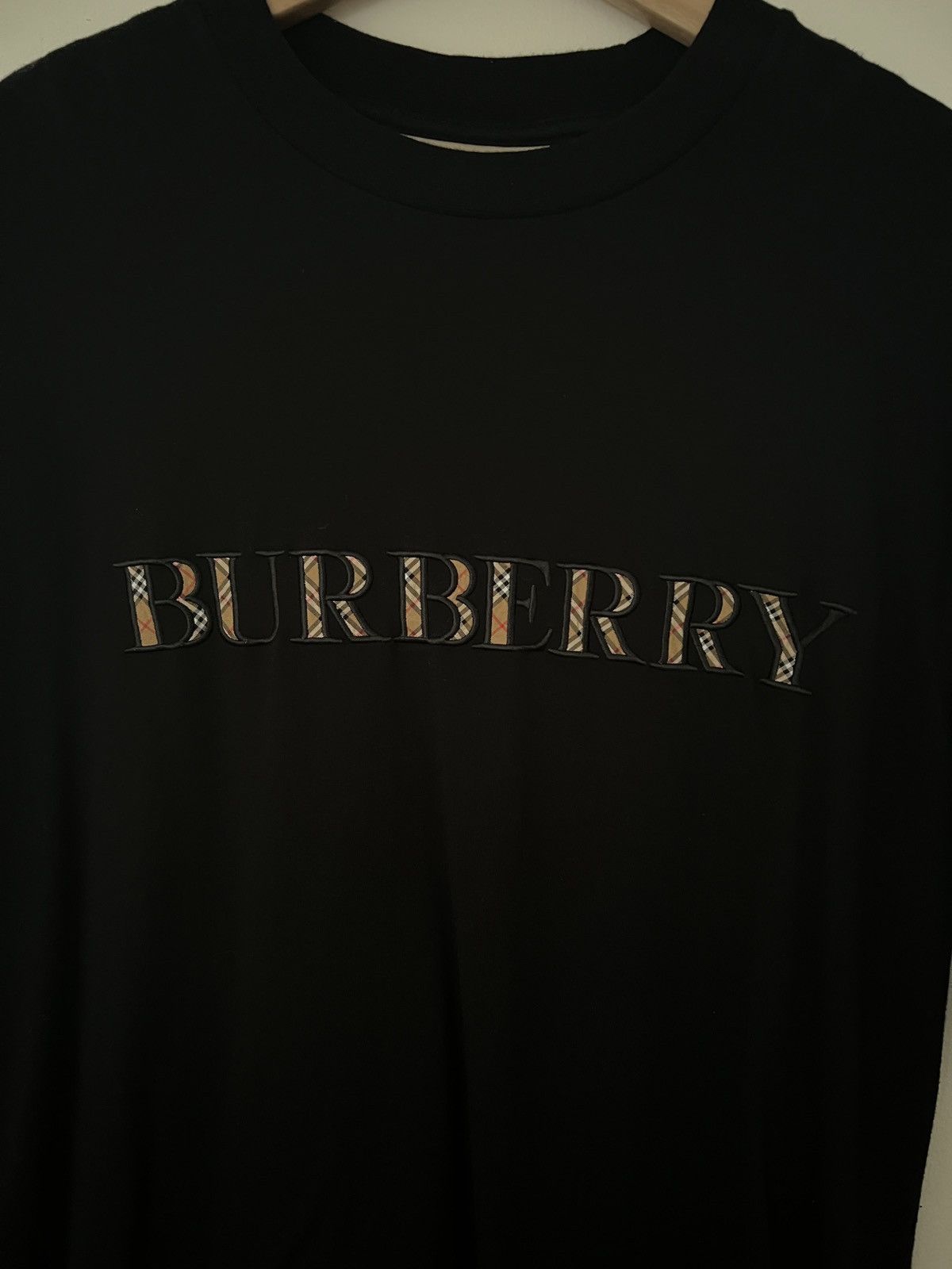 Burberry Burberry Logo Tee Embroidered Size US M / EU 48-50 / 2 - 2 Thumbnail