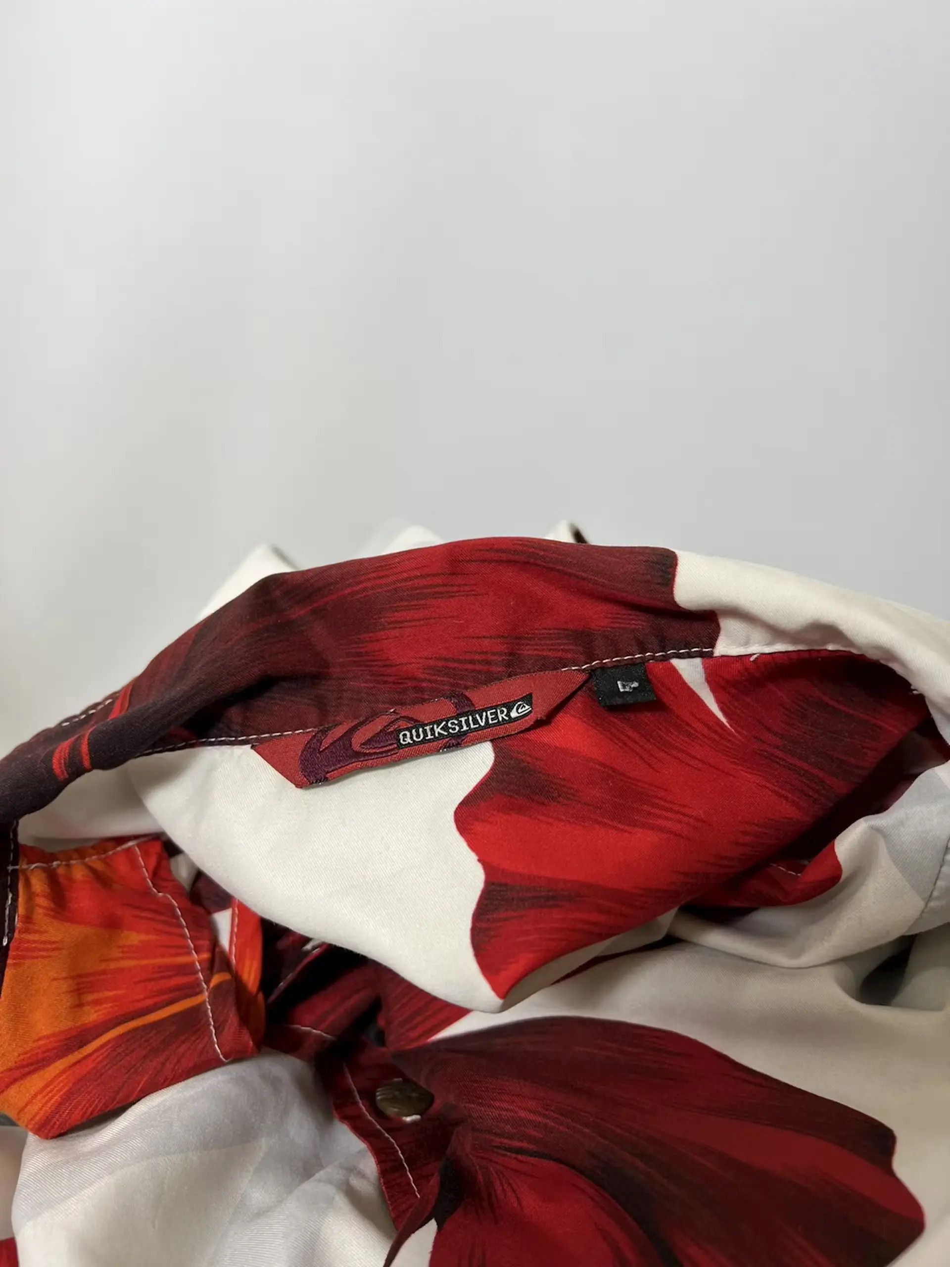 Quiksilver × Vintage Quiksilver Hawaiian floral shirt Size US L / EU 52-54 / 3 - 5 Thumbnail