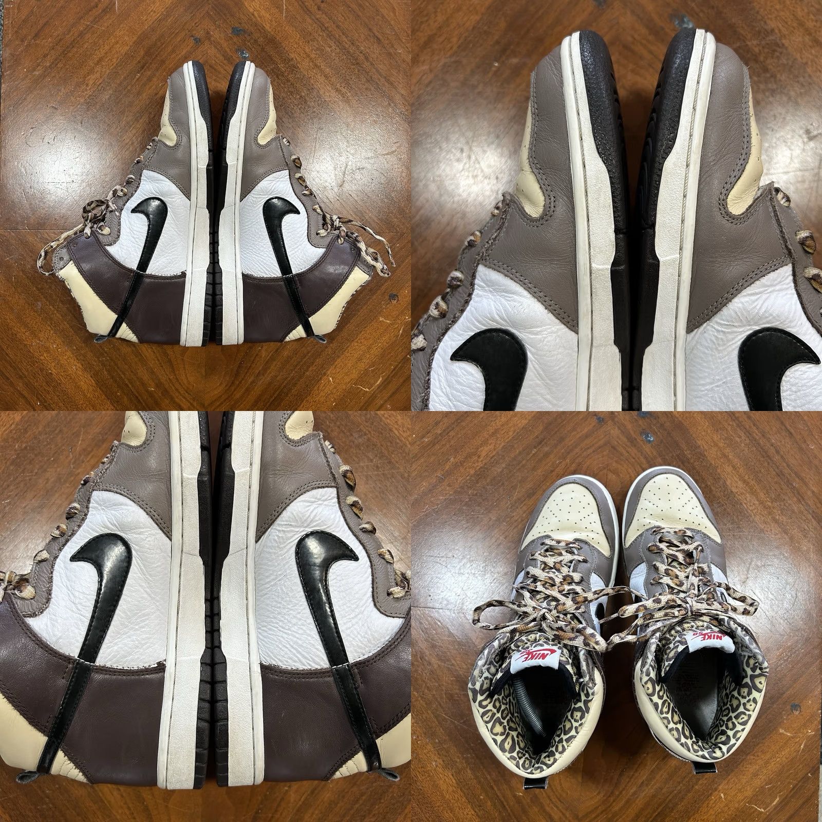 Nike VINTAGE Nike SB Dunk High Ferris Bueller 2008 Sneaker Shoes Mens 10.5 Brown OC 305050-201 OG ALL Used Great Condition Size US 10 / EU 43 - 8 Thumbnail