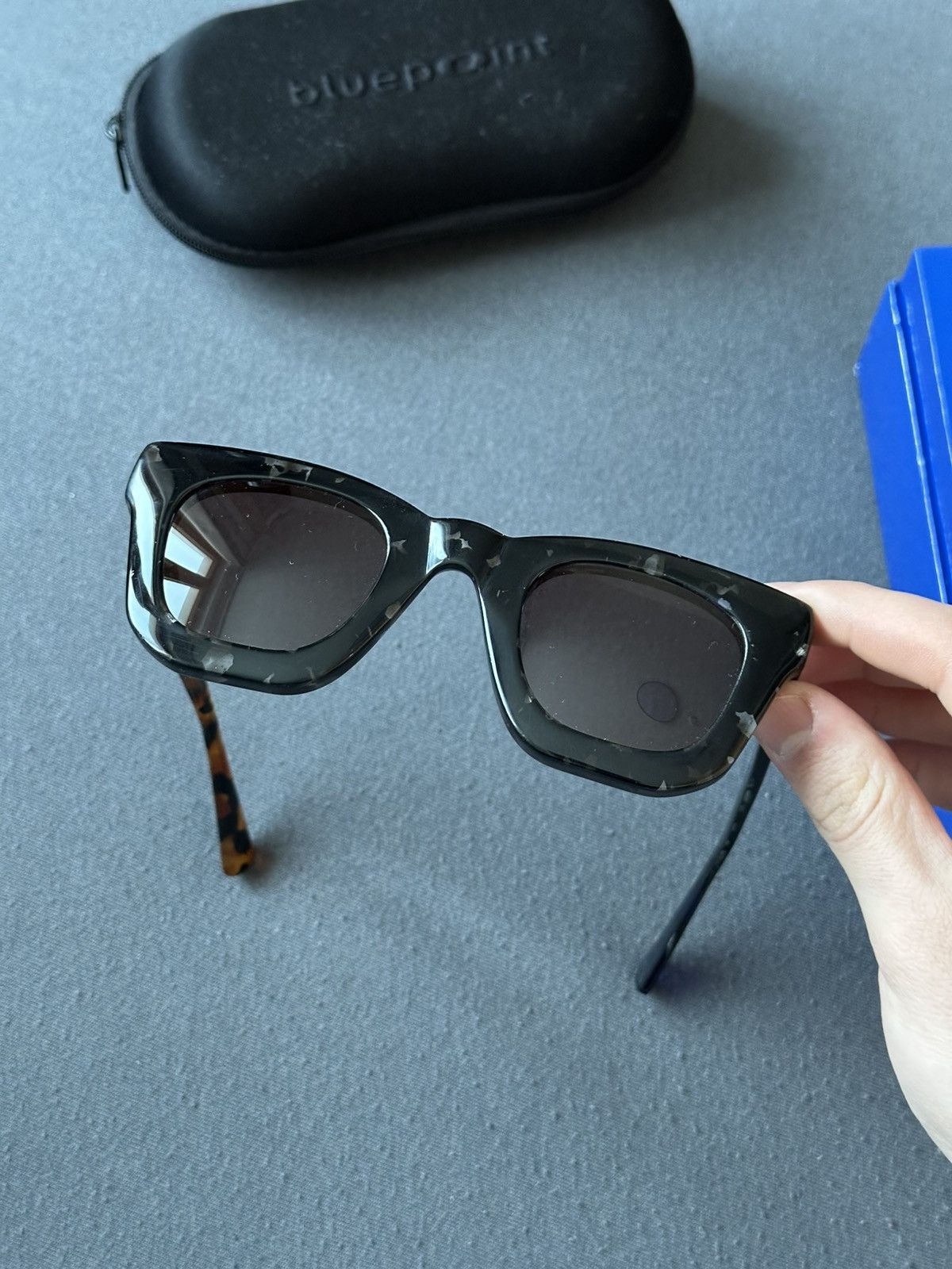Brain Dead Brain Dead Elia tri-tortoise sunglasses unisex Size ONE SIZE - 12 Thumbnail