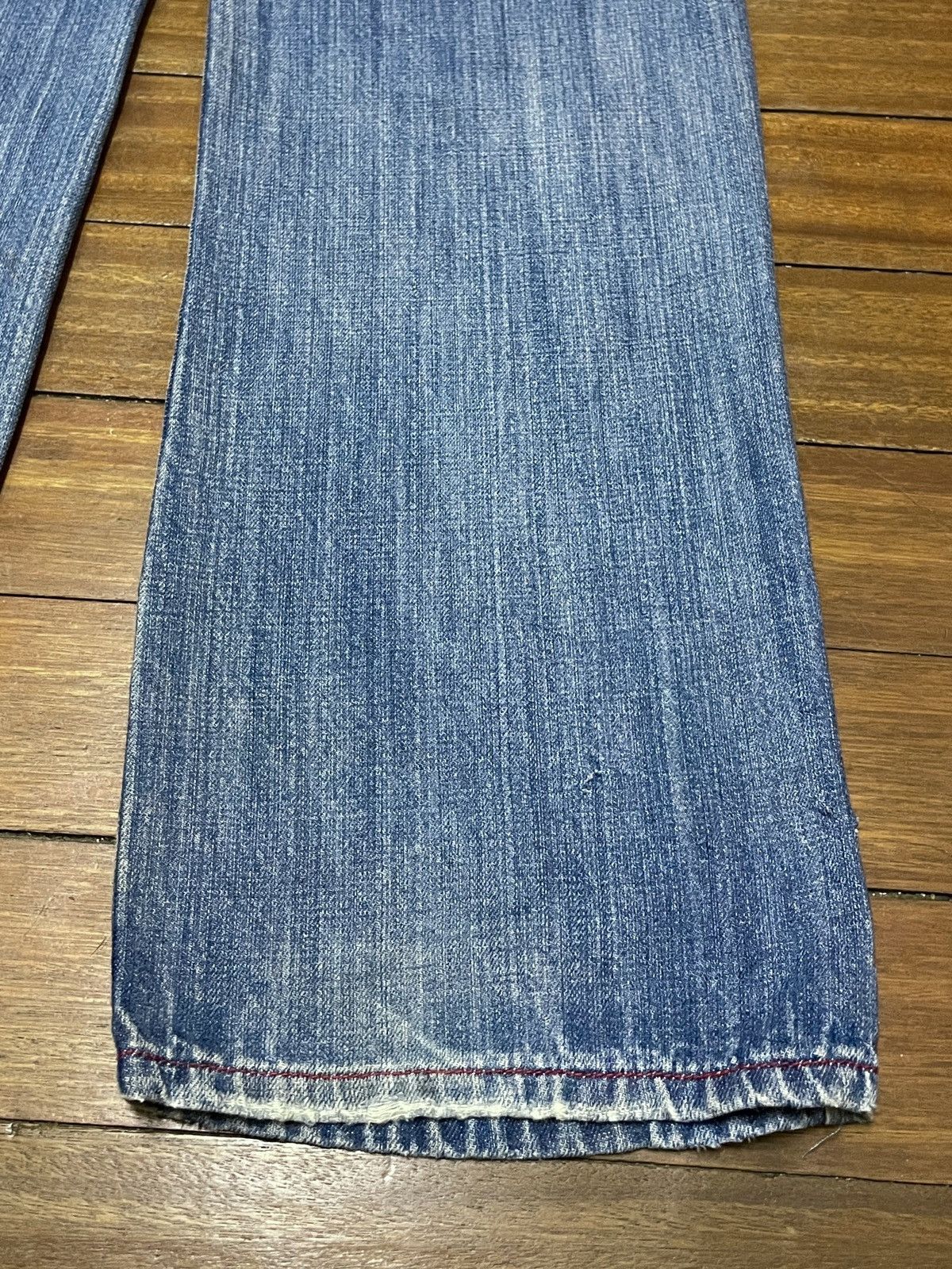 Japanese Brand × Vintage Rare Design Vintage Brand Ross Carra Baggy Jeans 2000s Size US 34 / EU 50 - 8 Thumbnail