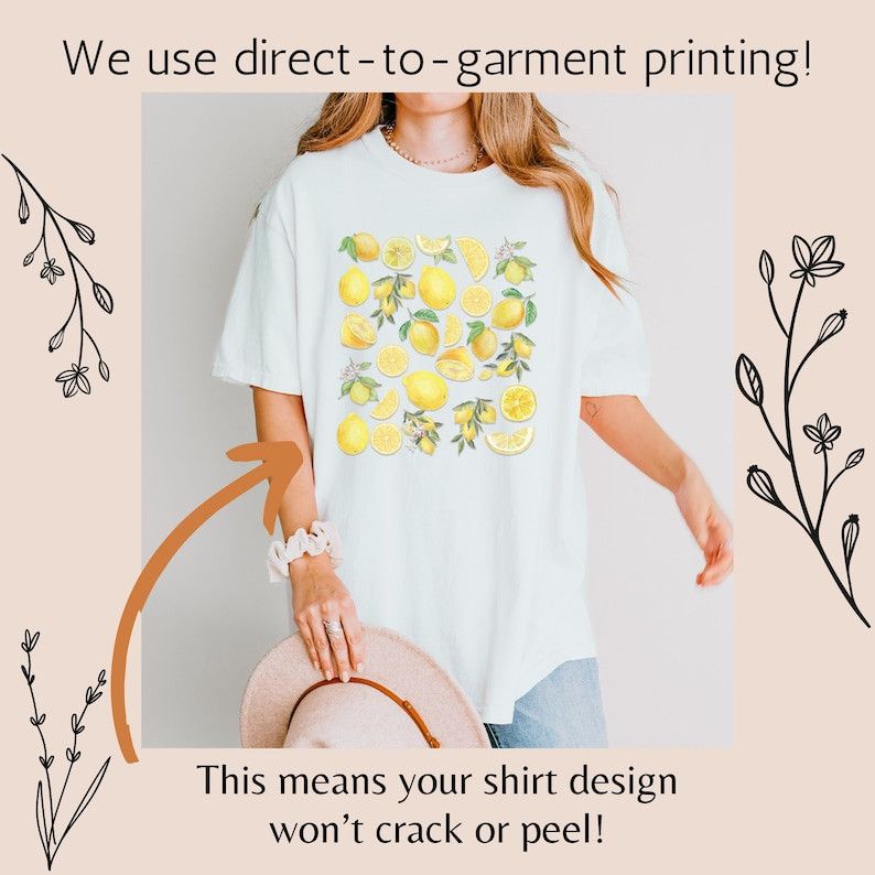 Designer Lemon Baby Tee Size M / US 6-8 / IT 42-44 - 2 Thumbnail