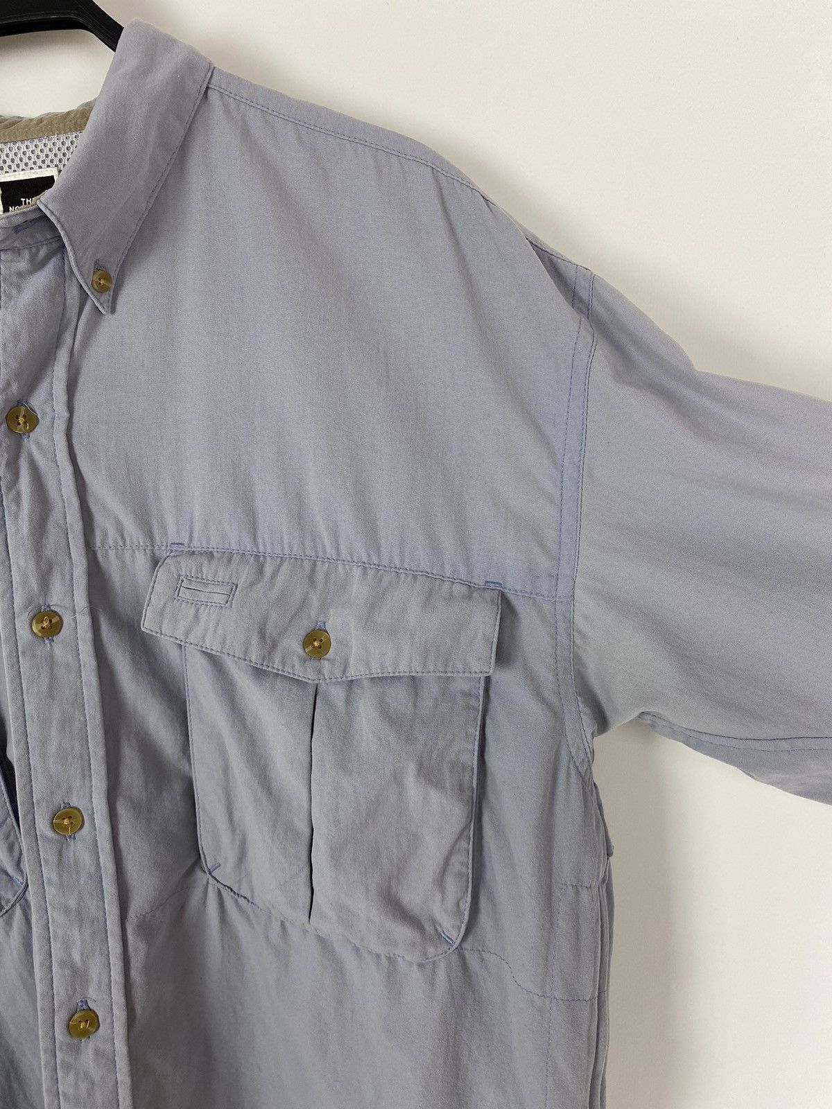 The North Face 2000’s Vintage The North Face Cargo Pocket Nylon Shirt Size US M / EU 48-50 / 2 - 5 Thumbnail
