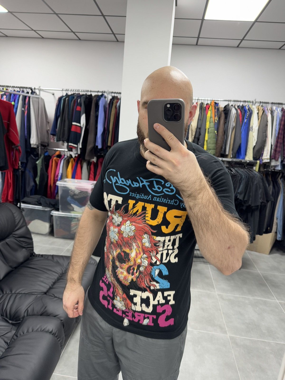 Christian Audigier × Ed Hardy Ed Hardy by Christian Audigier T-Shirt Size M Size US M / EU 48-50 / 2 - 2 Thumbnail