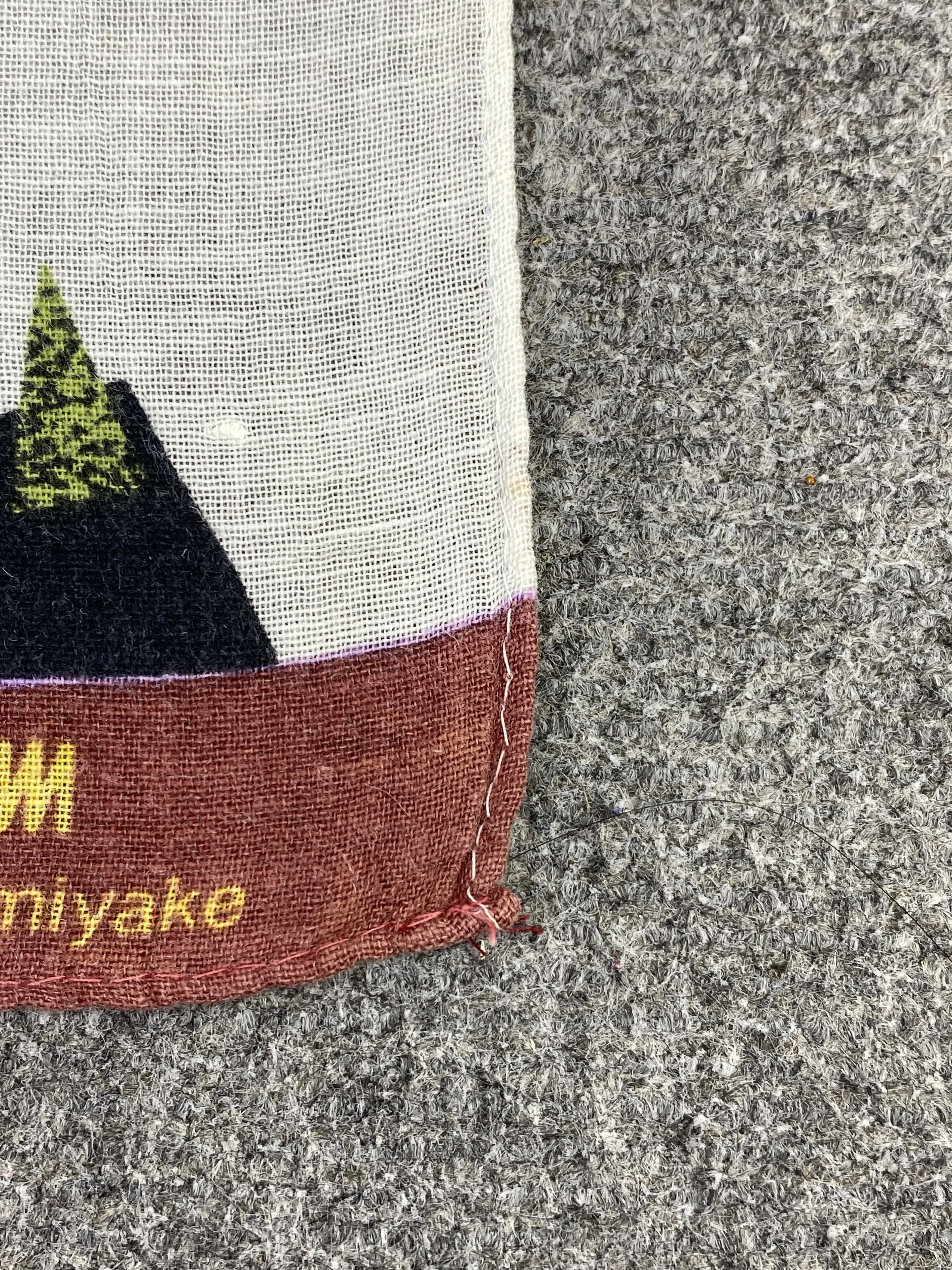 Issey Miyake Vintage Issey Miyake Handkerchief / Neckerchief KT0082 Size ONE SIZE - 6 Thumbnail