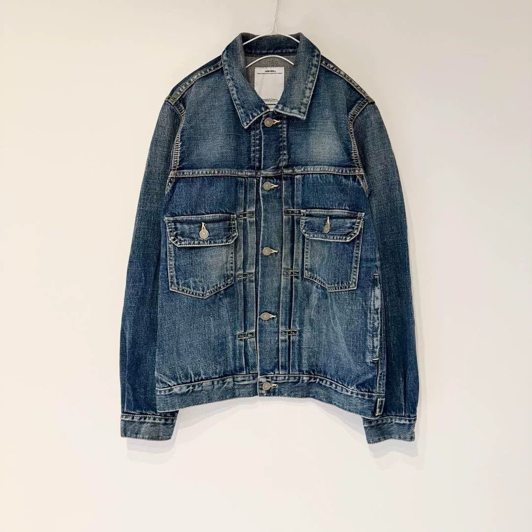 Visvim visvim 12AW 101 Denim Jacket Size US M / EU 48-50 / 2 - 1 Thumbnail