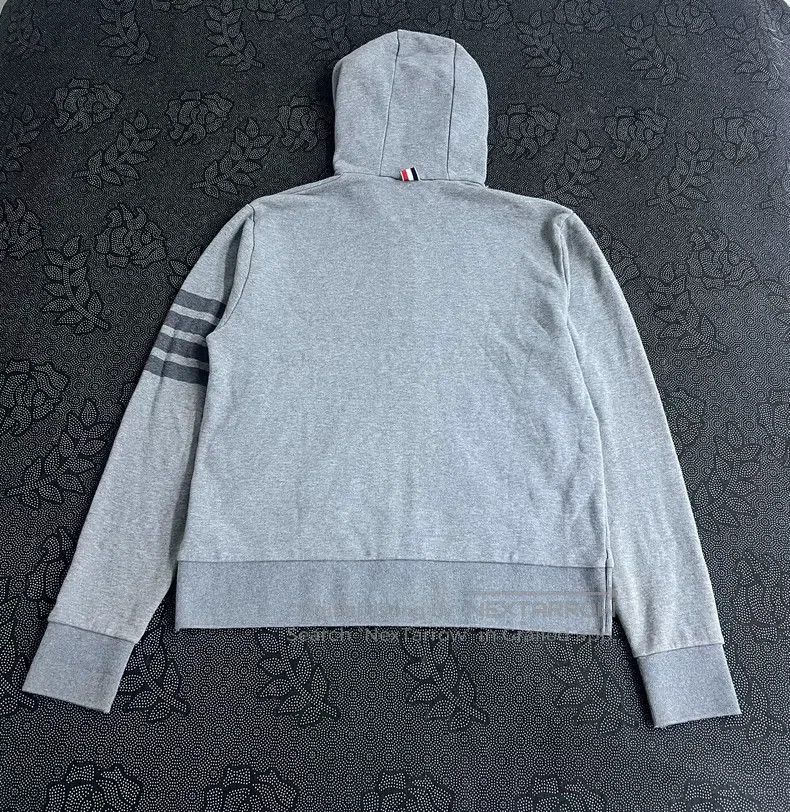 Thom Browne Thom Browne Grey zip coat Size US L / EU 52-54 / 3 - 2 Thumbnail