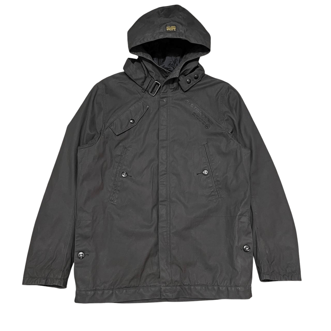 G-Star G Star Raw Astron Parka Wax Coated Size US L / EU 52-54 / 3 - 1 Thumbnail