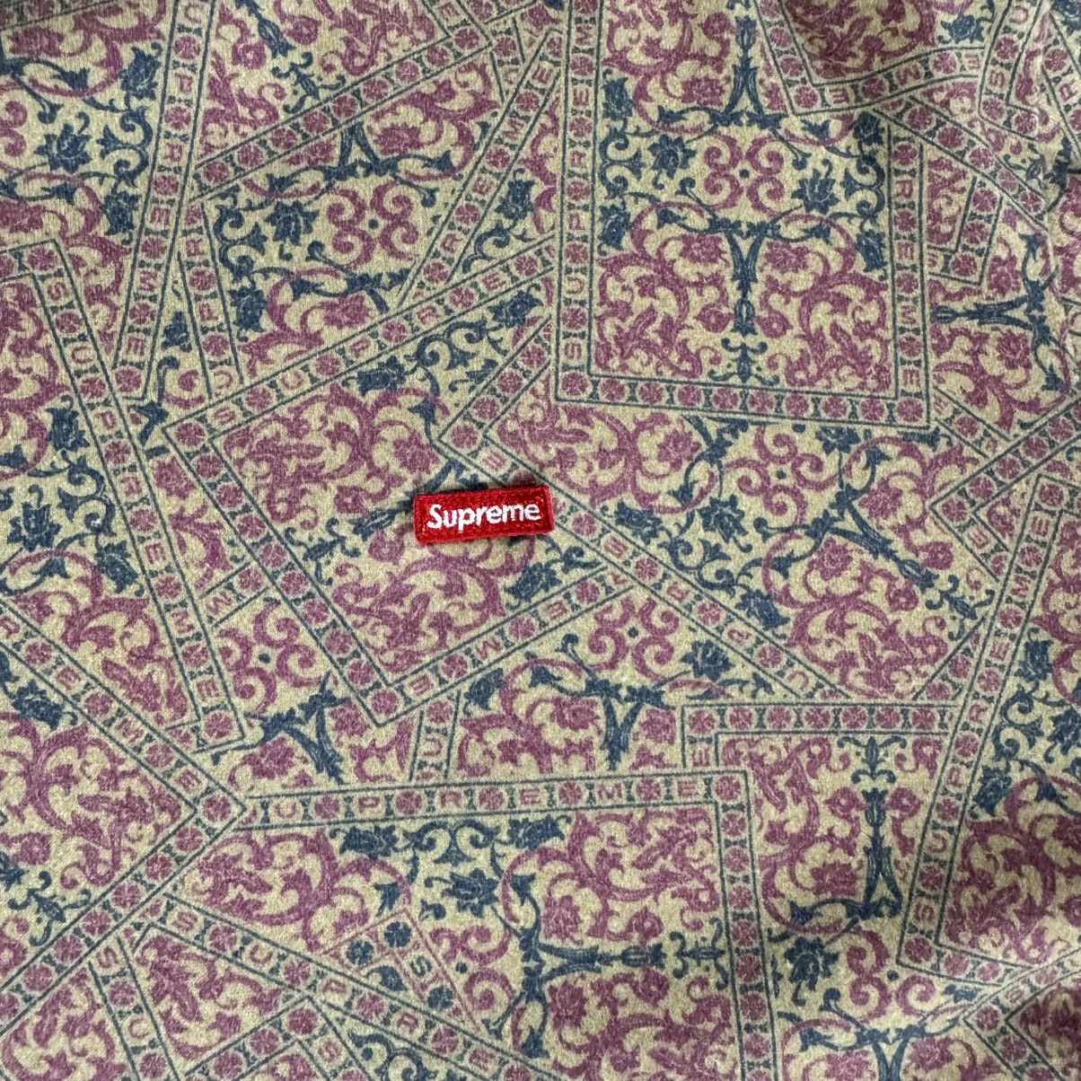 Supreme Khaki Floral Cards Tee Size US M / EU 48-50 / 2 - 2 Thumbnail