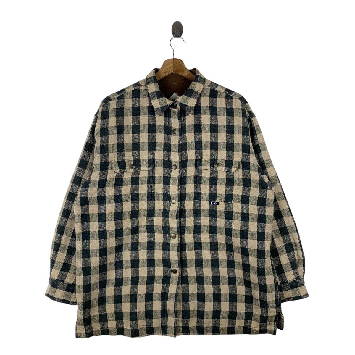Beverly Hills Polo Club Beverly Hills POLO CLUB Casualwear Checkered Sweater Jacket Size US L / EU 52-54 / 3 - 1 Thumbnail