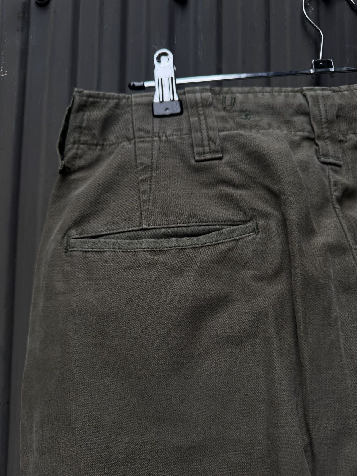 Vintage Vintage 32 U.S. Army Twill Trousers — Faded OG-107 Green Size US 30 / EU 46 - 4 Thumbnail