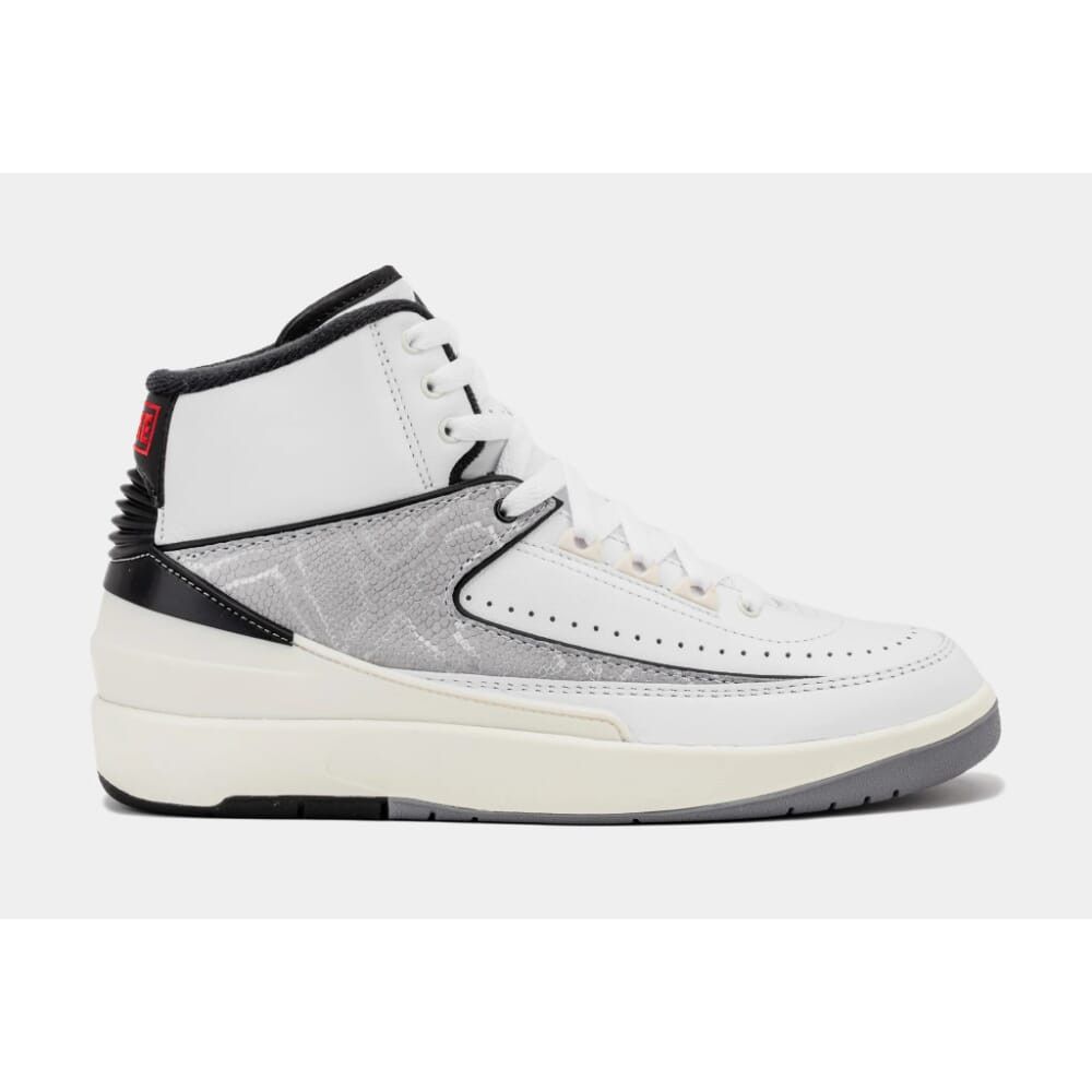 Air Jordan 2 Retro White/Fire Red-Black-Sail DQ8562-102