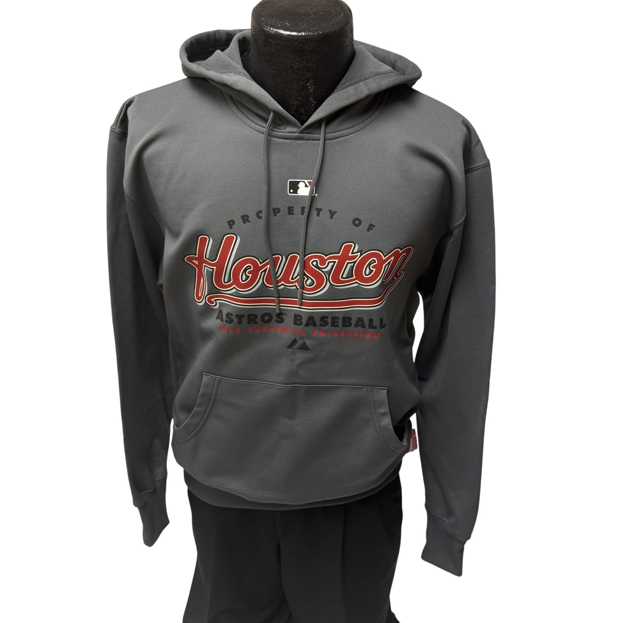 Majestic MLB HOUSTON ASTROS Baseball THERMA BASE Hoodie