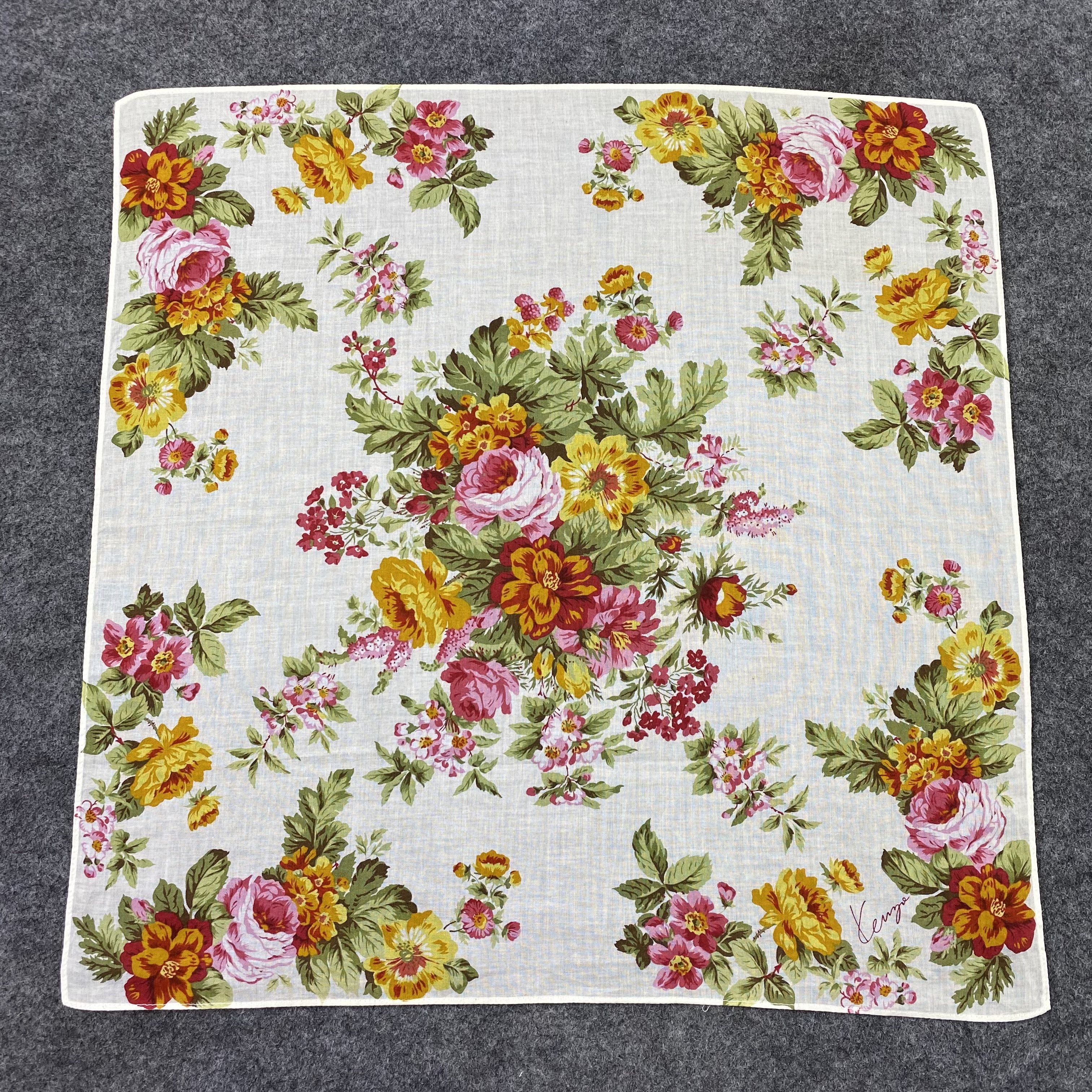 Kenzo Kenzo Handkerchief / Bandana / Neckerchief-B896 Size ONE SIZE - 3 Thumbnail