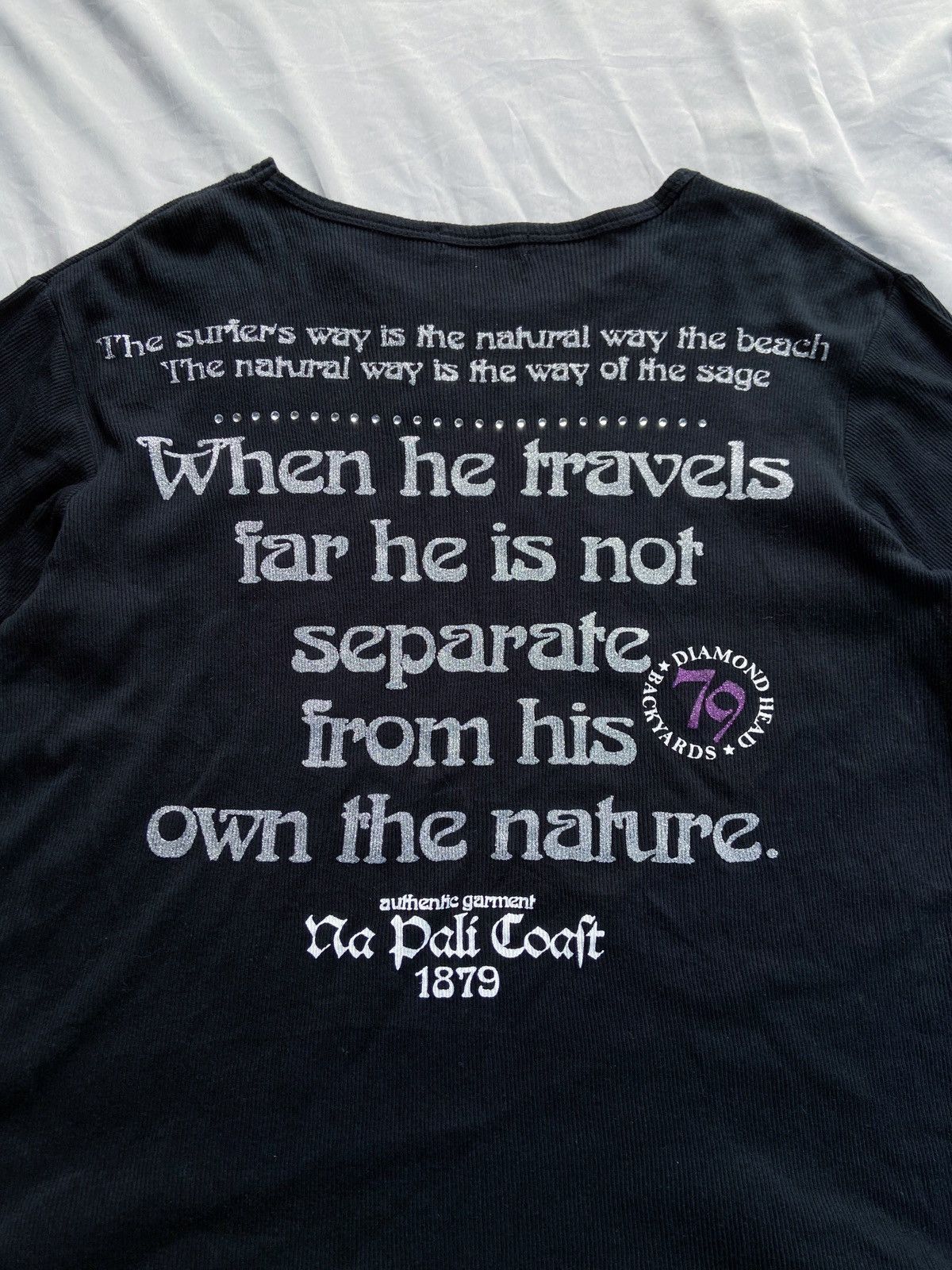 Japanese Brand VELLOCETTE WHEN HE TRAVEL FAR HE IS NOT SEPARATE TEE Size US S / EU 44-46 / 1 - 8 Thumbnail