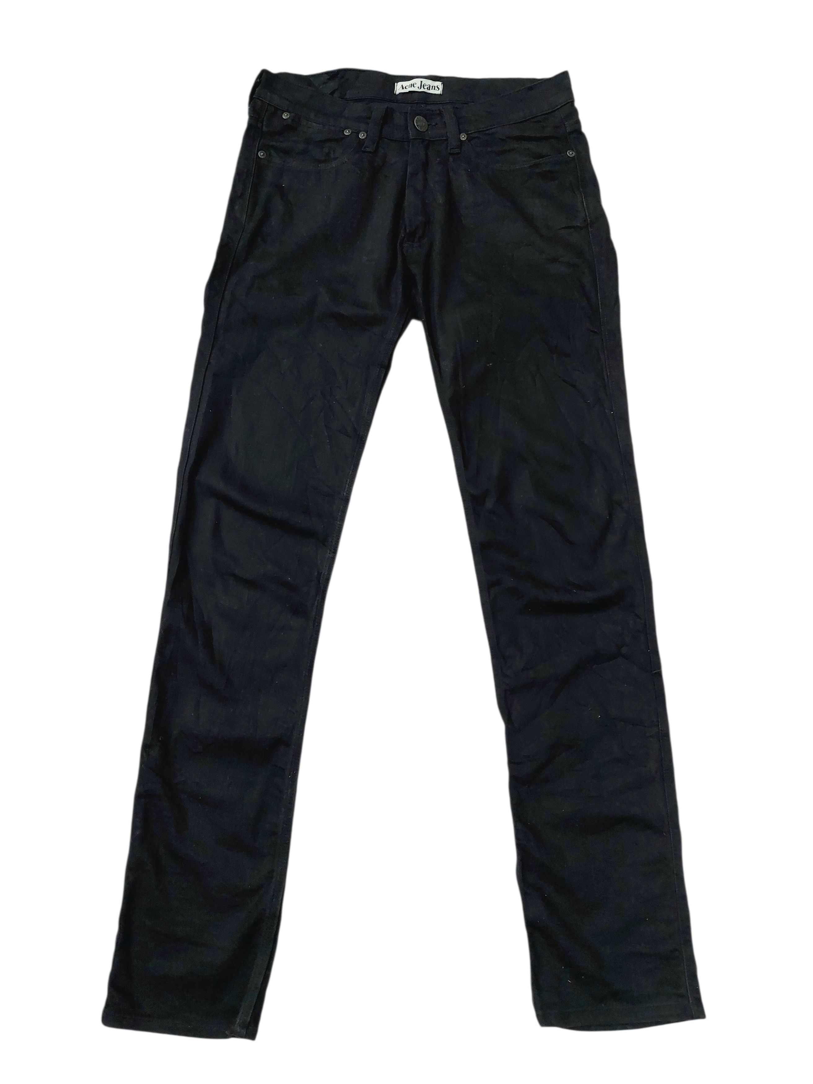 Acne Jeans Max Cash Black Slim Denim