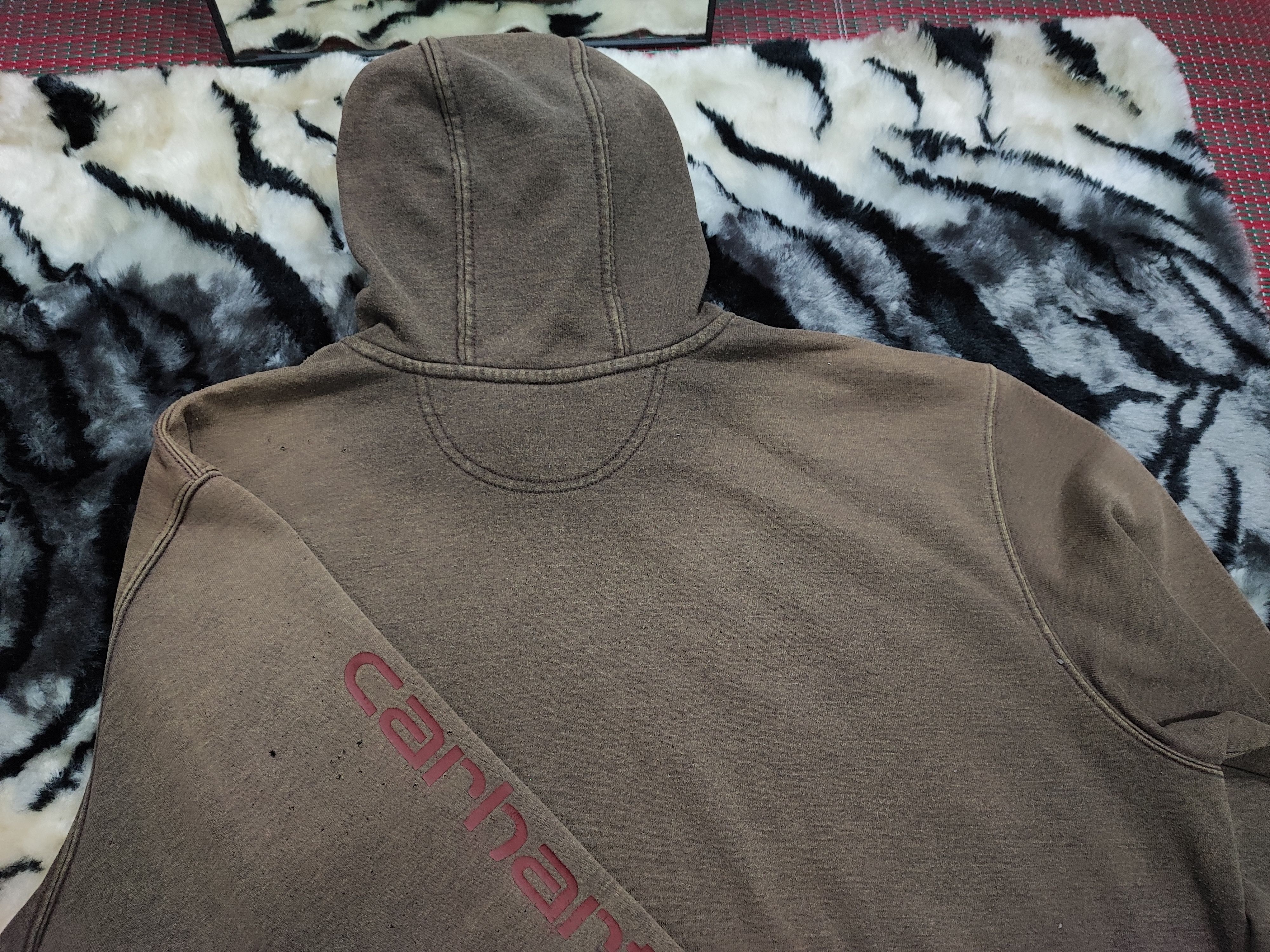 Carhartt × Vintage Travis Scott Sun Fade Distressed Thrashed Carhatt Size US XXL / EU 58 / 5 - 13 Thumbnail