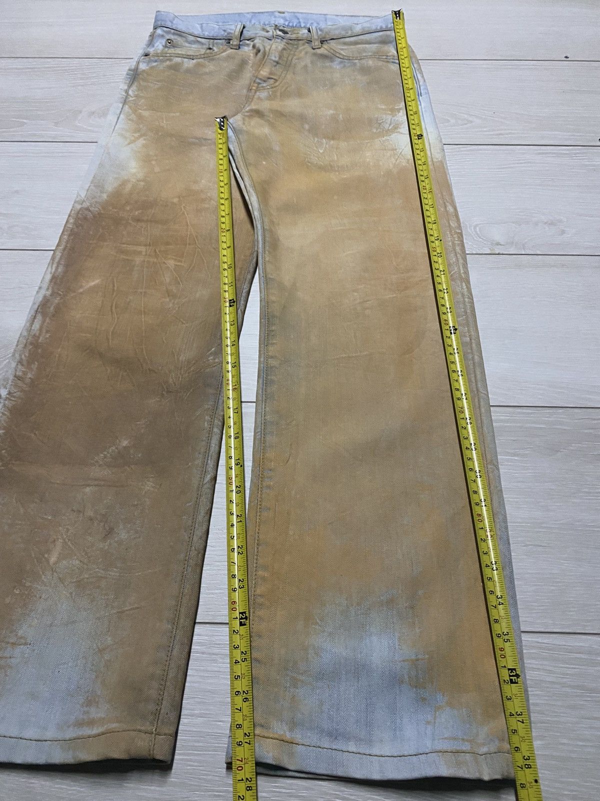 Acne Studios Vintage Uniqlo Crazy Mud Wash Distressed Acne Studios Style Size US 30 / EU 46 - 14 Thumbnail