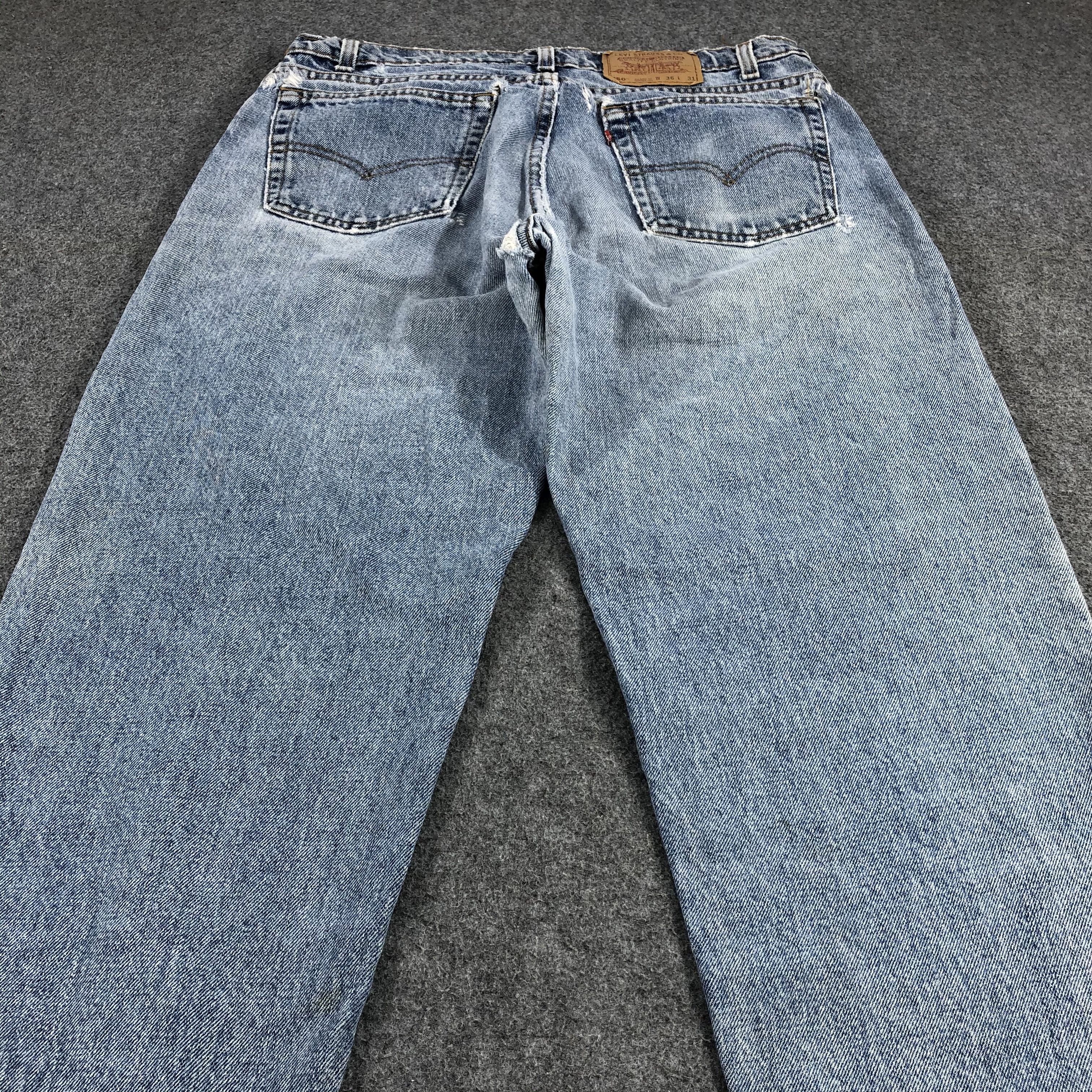 Levi's × Vintage Vintage Light Wash Levis 550 Jeans-JM1317 Size US 35 - 4 Thumbnail