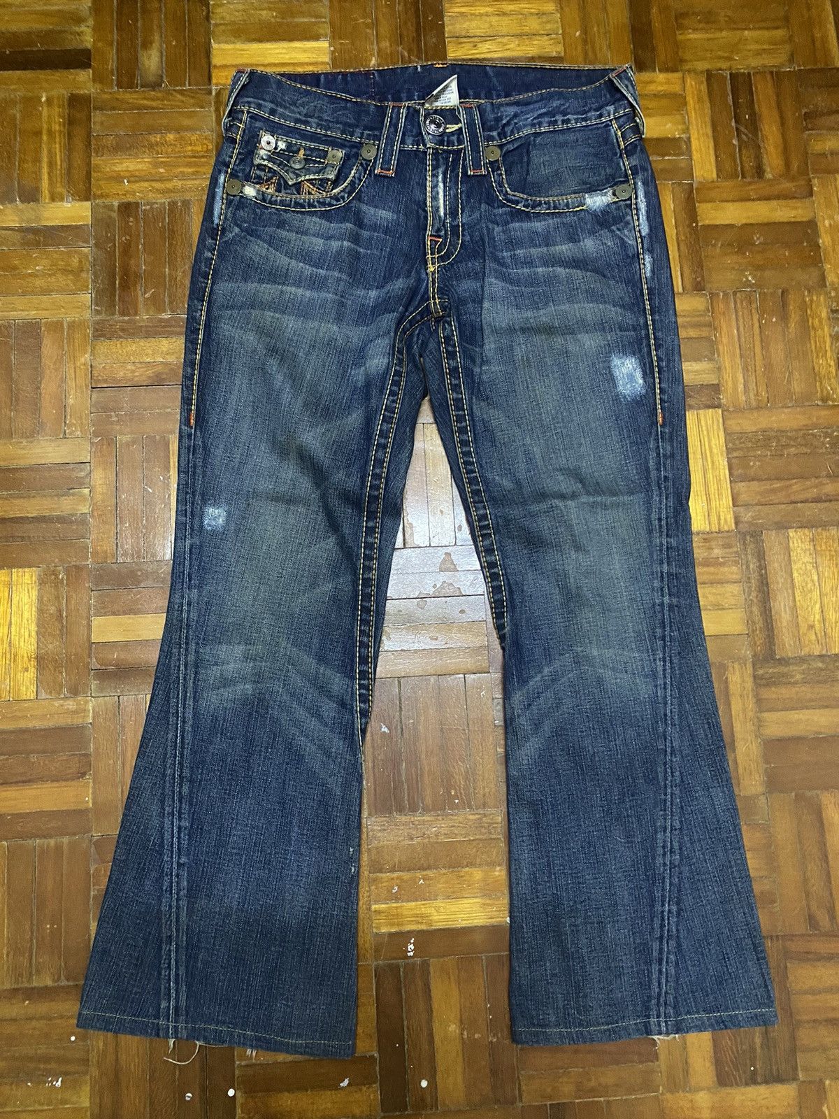 True Religion × Vintage Jean True Religion Baggy Size US 33 - 2 Thumbnail