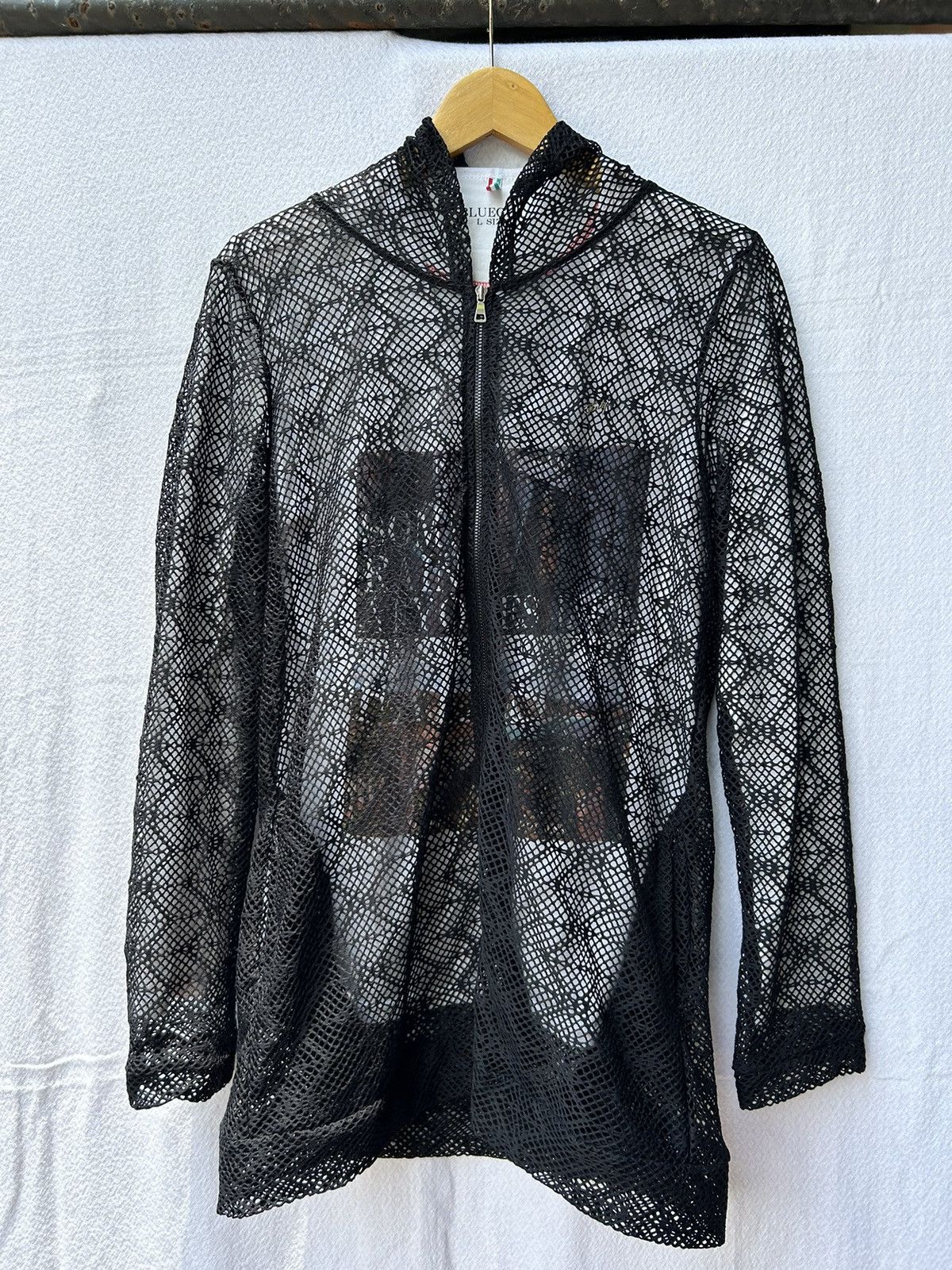 Hysteric Glamour Japanese open fishnet hoodie Size US L / EU 52-54 / 3 - 5 Thumbnail