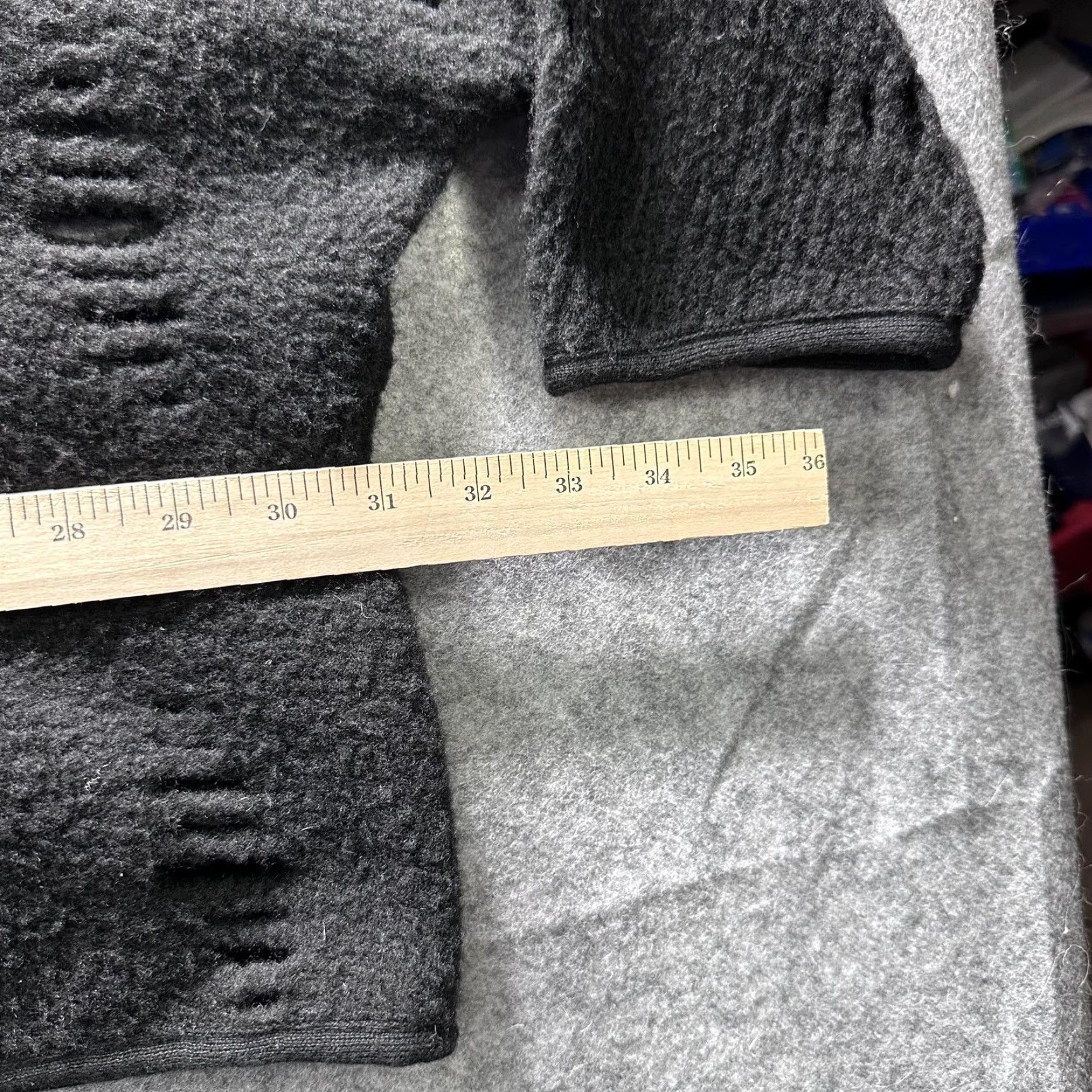 Vintage Alembika Sweater Womens XS Black Mock Neck Dolman Sleeve Textured Knit Pullover Size XS / US 0-2 / IT 36-38 - 7 Thumbnail