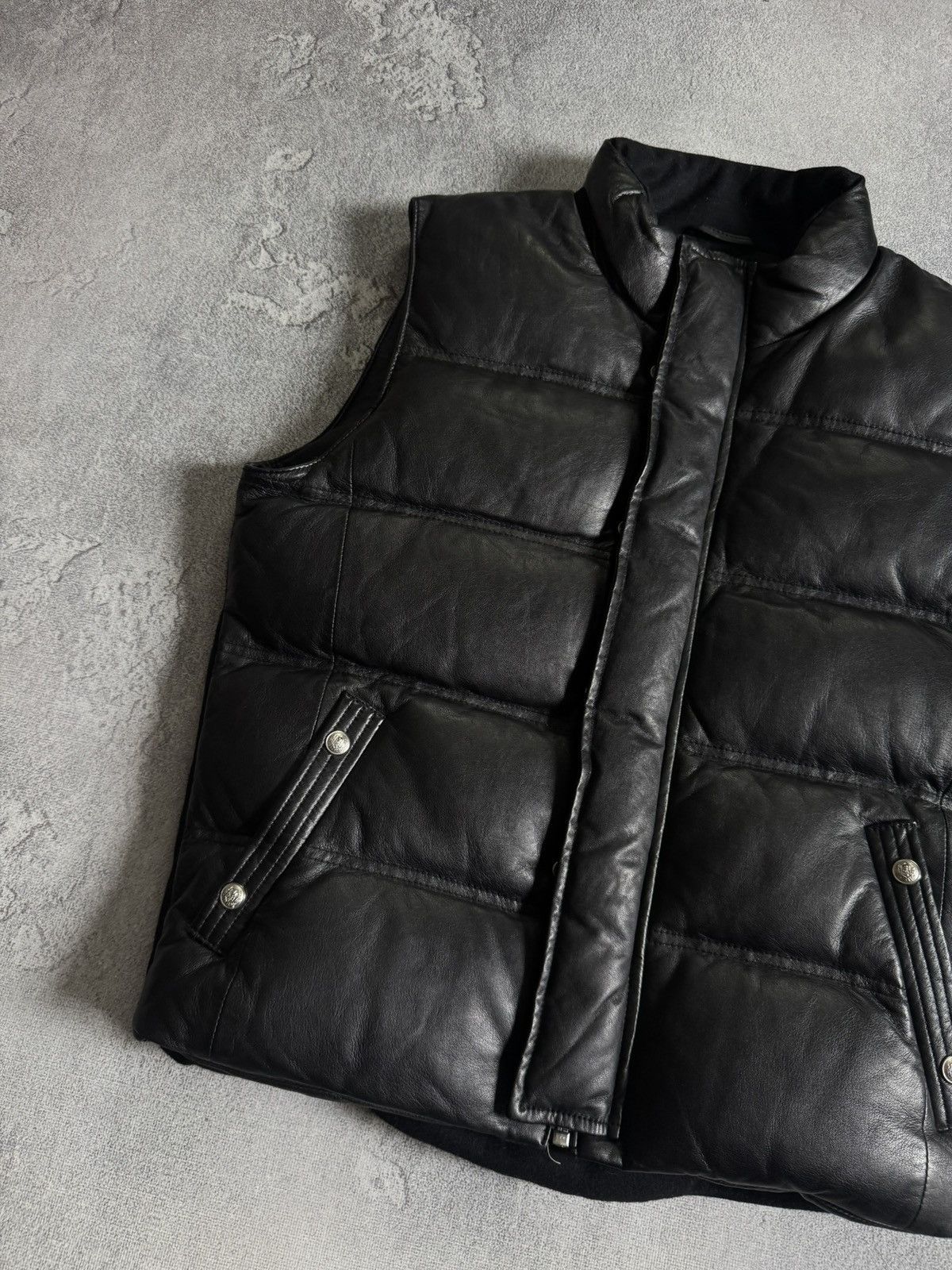 The Kooples The Kooples XL/size lambskin leather vest sleeveless jacket Size US XL / EU 56 / 4 - 2 Thumbnail