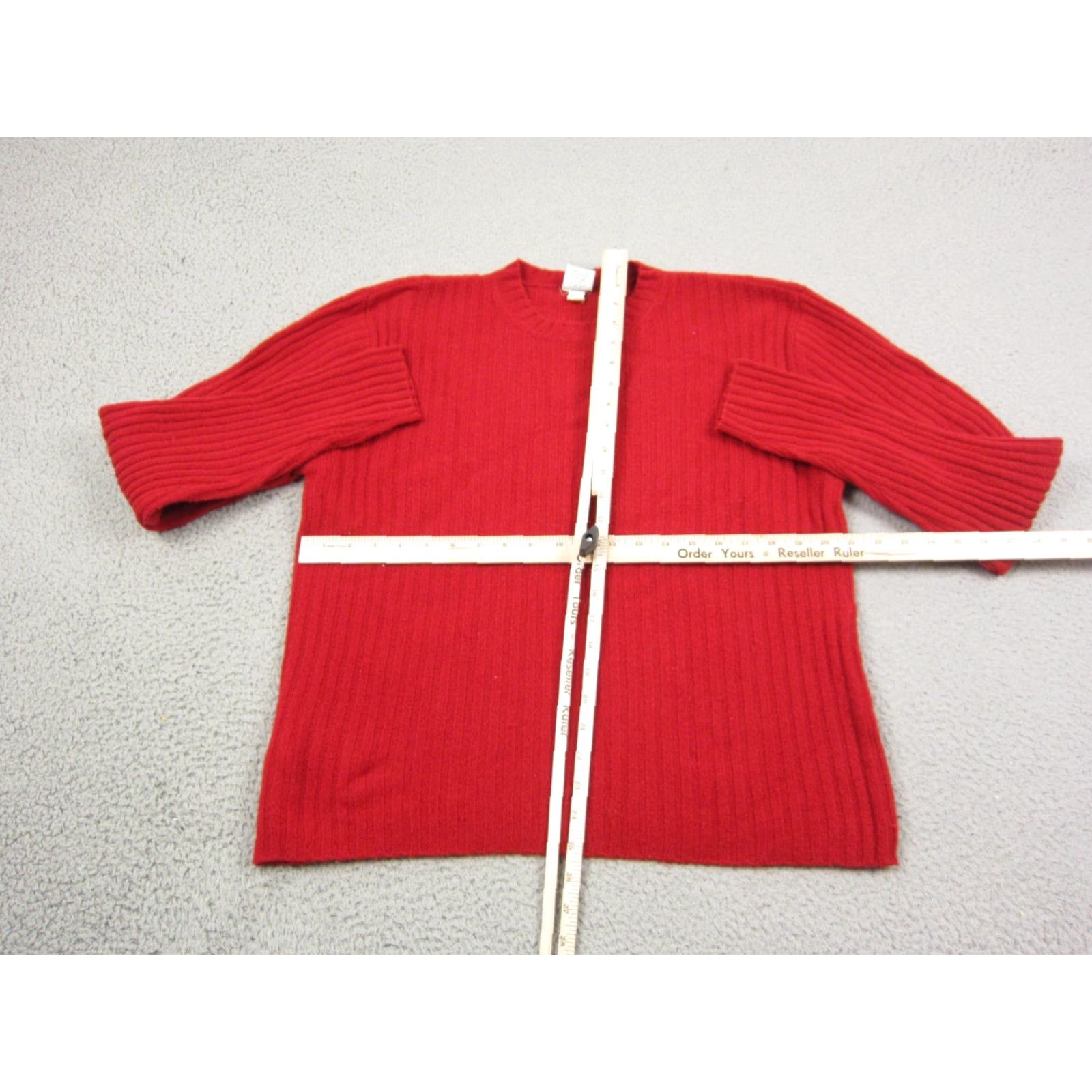 Old Navy Old Navy Sweater L Red Wool Knit Pullover Womens 90s Holiday Vintage Y2K Classic Casual Knitwear - Mens, Womens Size L / US 10 / IT 46 - 6 Thumbnail