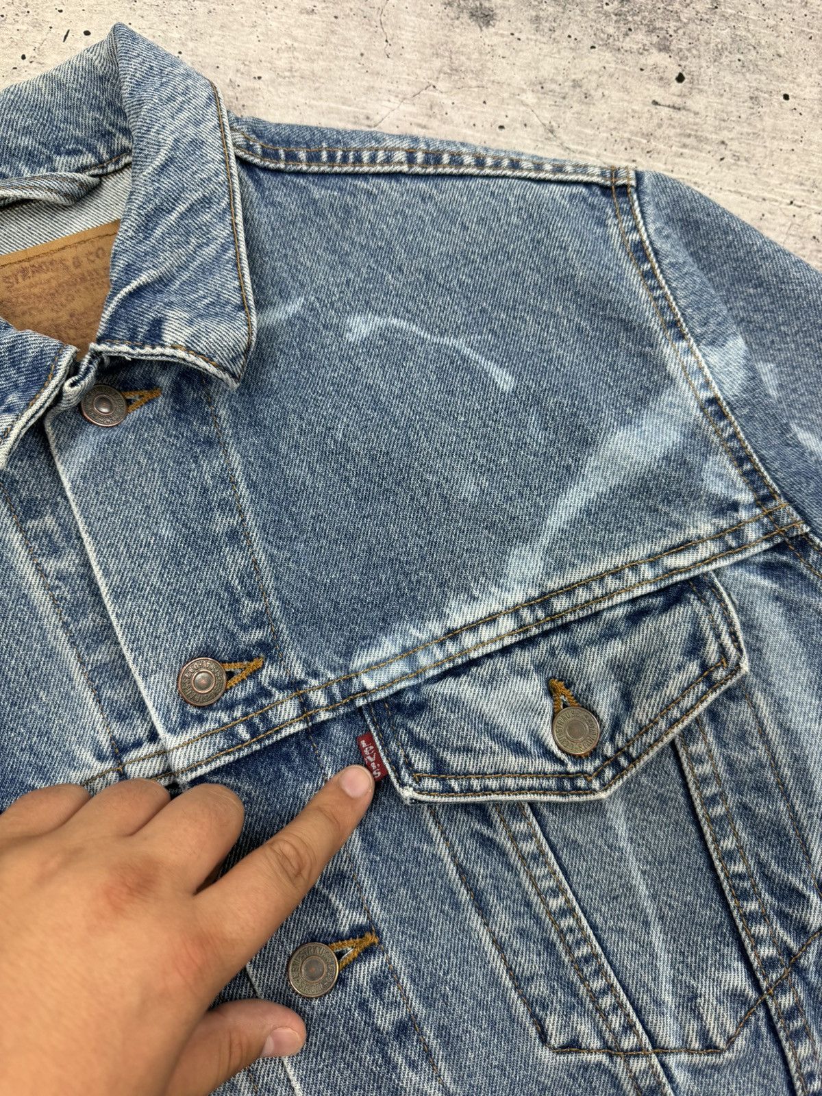 Levi's Vintage Levi’s Denim Button Jeans Jacket Made in USA Size S Size US S / EU 44-46 / 1 - 10 Thumbnail