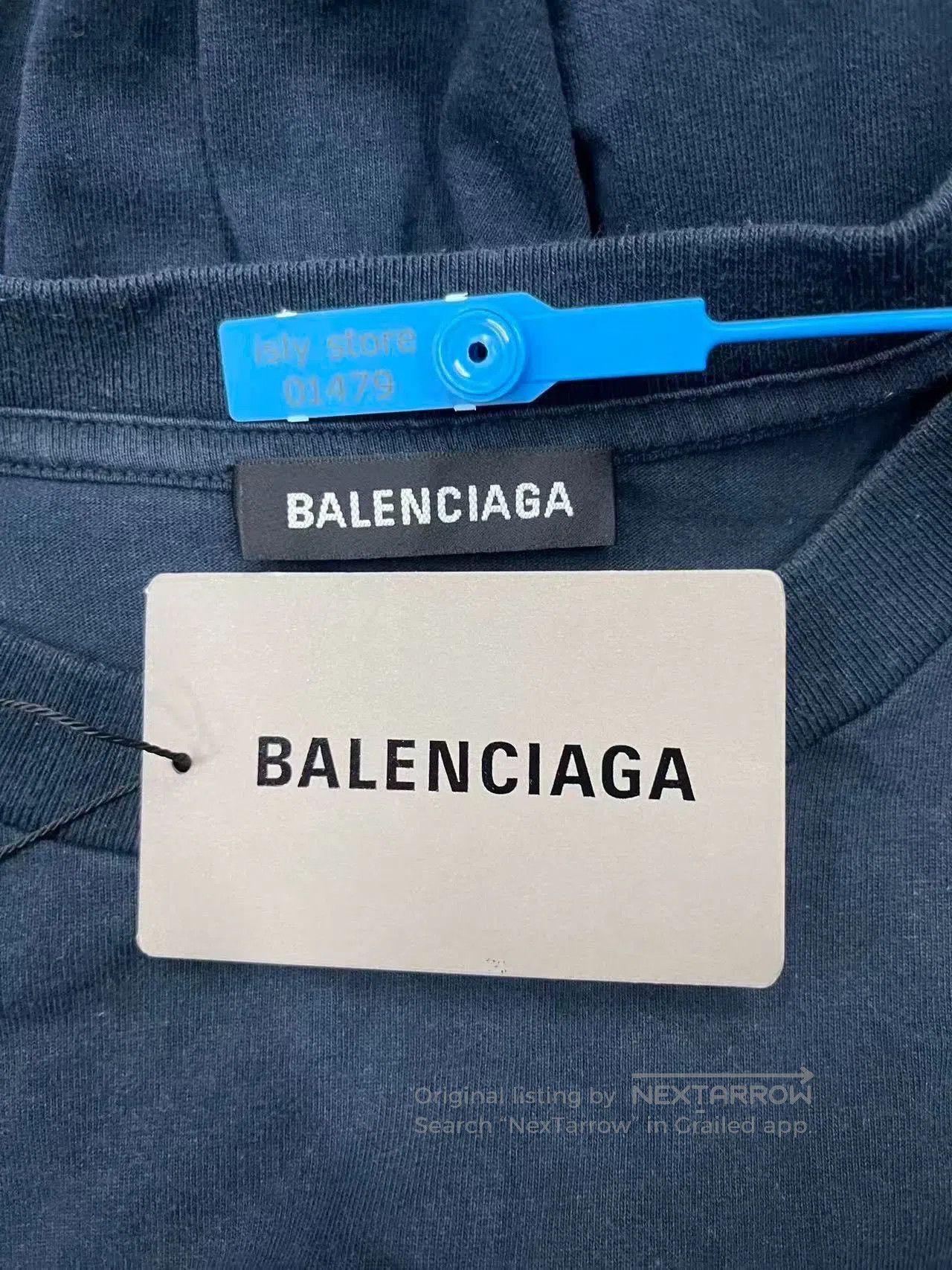 Balenciaga Balenciaga Solid Logo Print Casual T-Shirt. Size US M / EU 48-50 / 2 - 4 Thumbnail