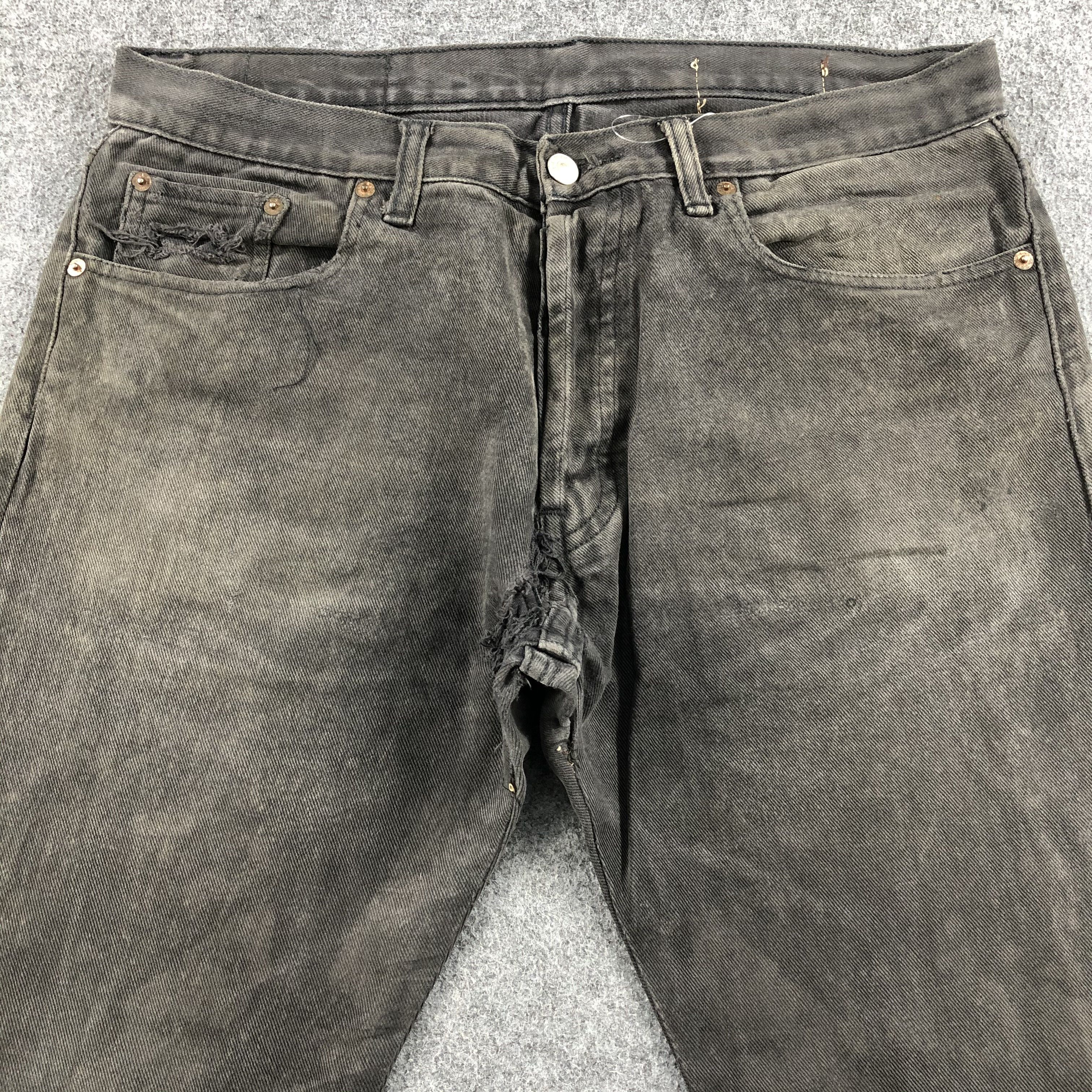 Levi's Vintage 90s Levis 501 Earth Tone Jeans-J1528 Size US 35 - 3 Thumbnail
