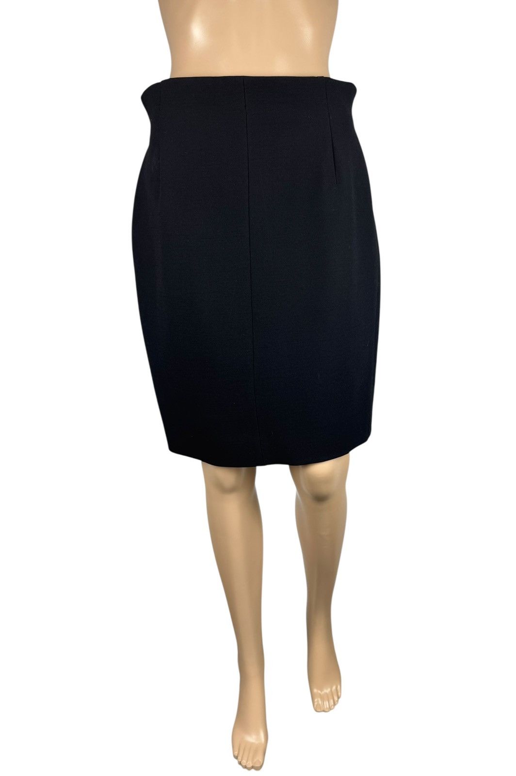 Escada Escada Margaretha Ley Pencil Skirt Wool Vintage DE40 IT46 Size 32" / US 10 / IT 46 - 2 Thumbnail