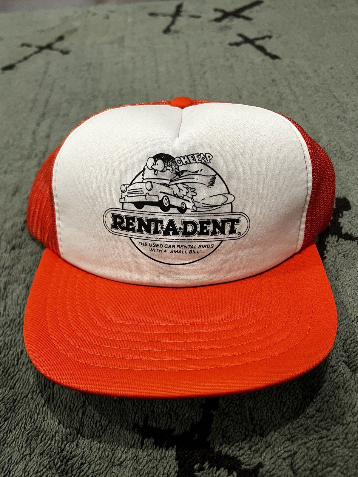 Vintage 90’s Vintage “Rent A Dent” Trucker Hat Size ONE SIZE - 2 Thumbnail