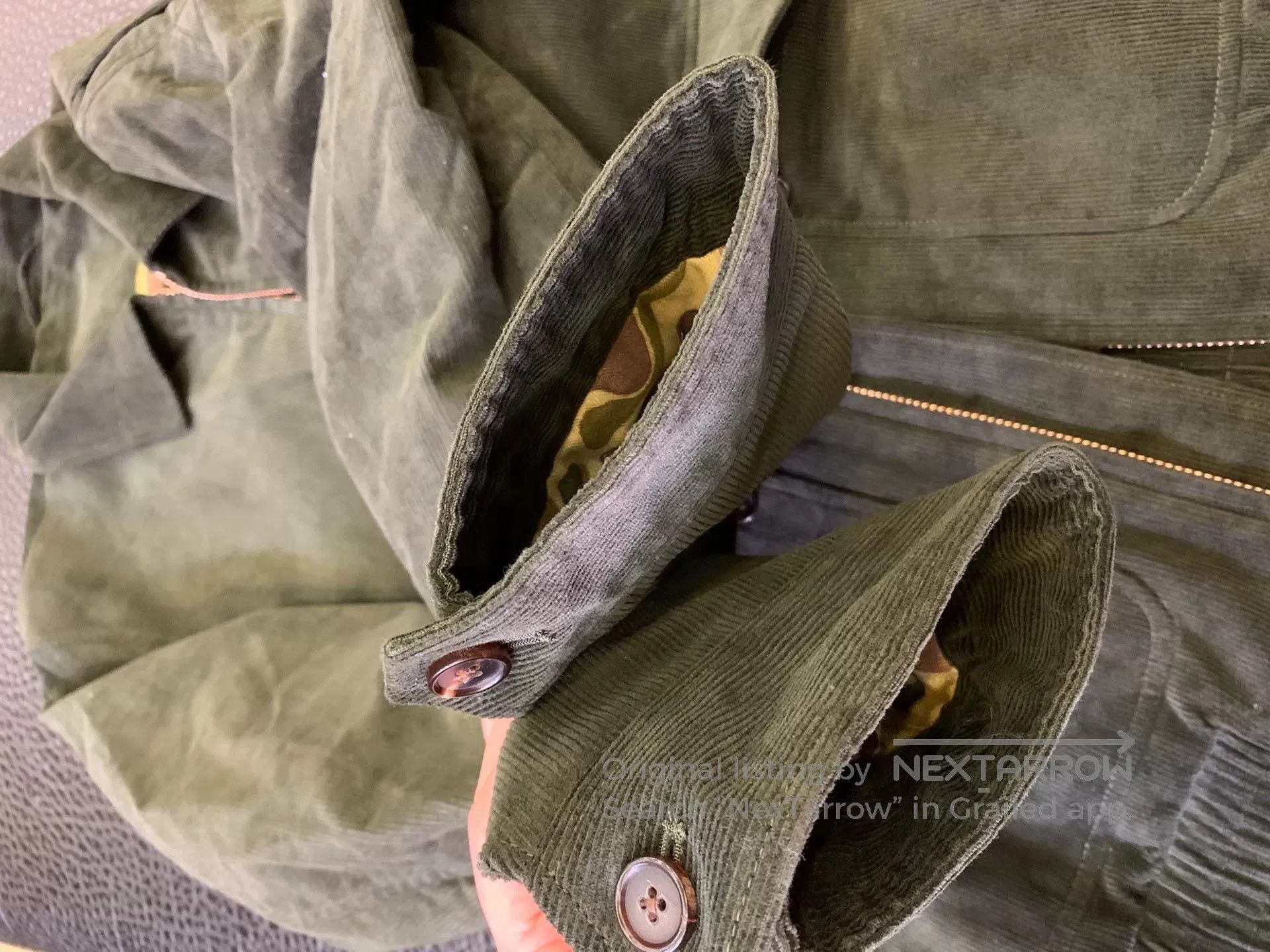 Other men's classic A2 bomber jacket in olive. Size US XXL / EU 58 / 5 - 7 Thumbnail