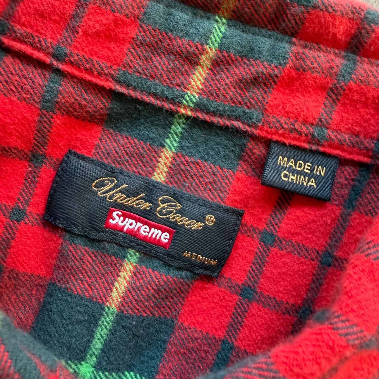 Supreme Supreme Undercover SS23 Flannel Shirt Red Plaid Size US M / EU 48-50 / 2 - 5 Thumbnail