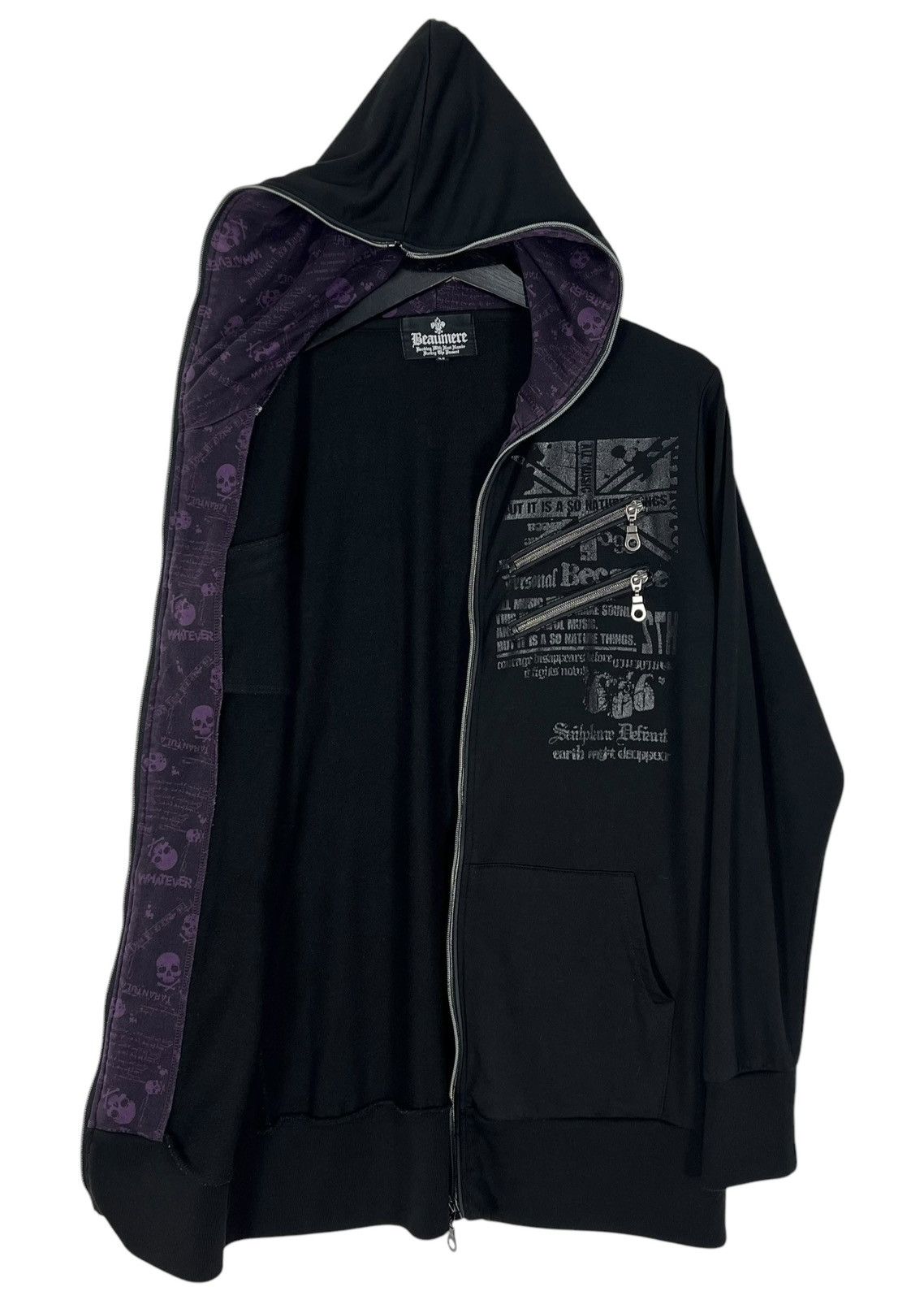 If Six Was Nine Beaumere Poet Full Zipper Jacket Size US M / EU 48-50 / 2 - 5 Thumbnail