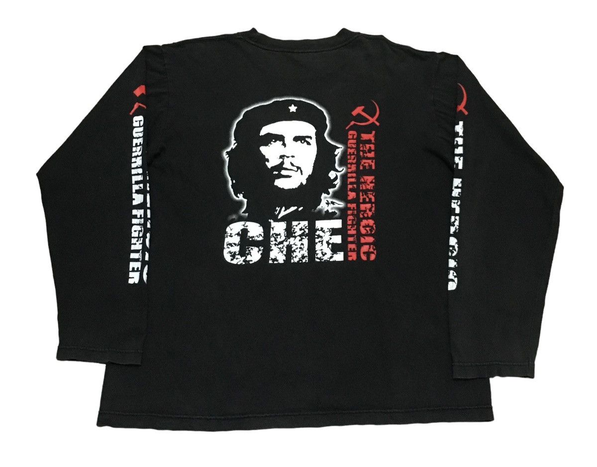 Band Tees Very Rare Vintage Bootleg Che Guevara RATM T-shirt 1990s Size US L / EU 52-54 / 3 - 3 Thumbnail